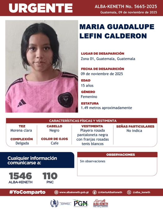 Maria Guadalupe Lefin Calderon