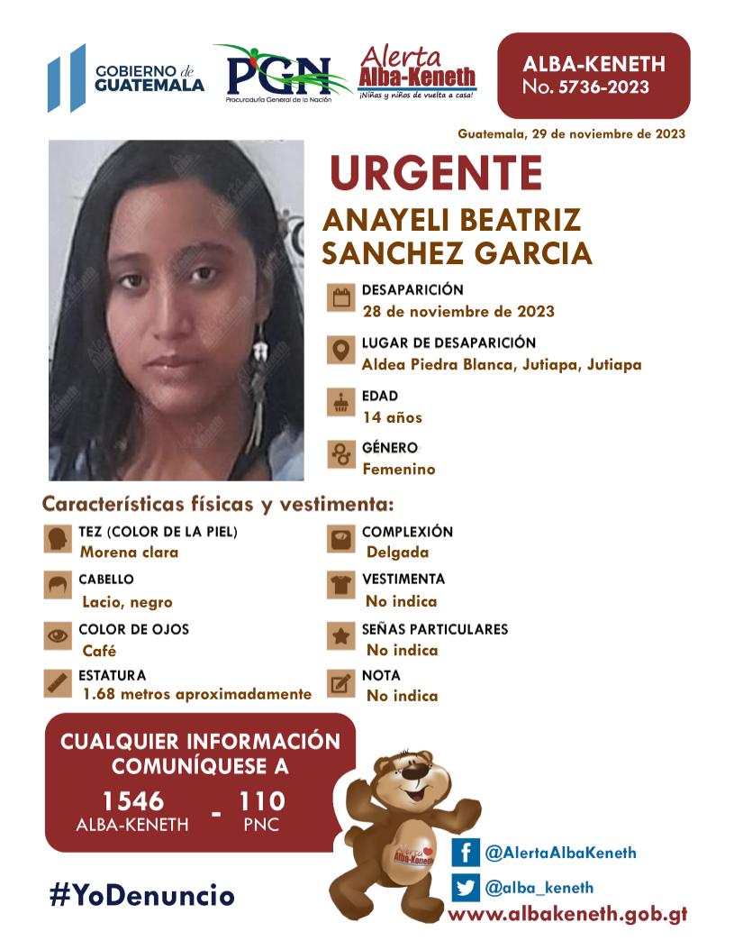 Anayeli Beatriz Sánchez García