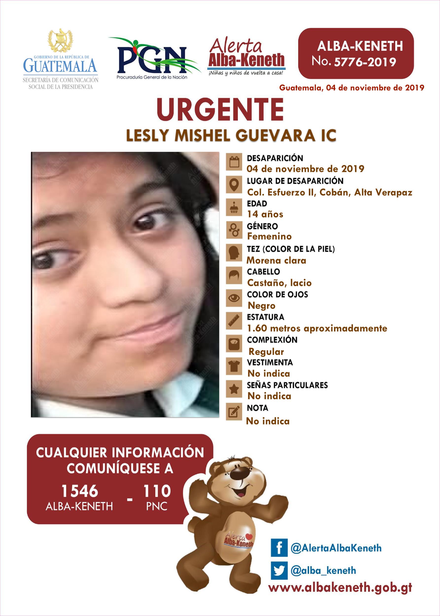 Lesly Mishel Guevara Ic