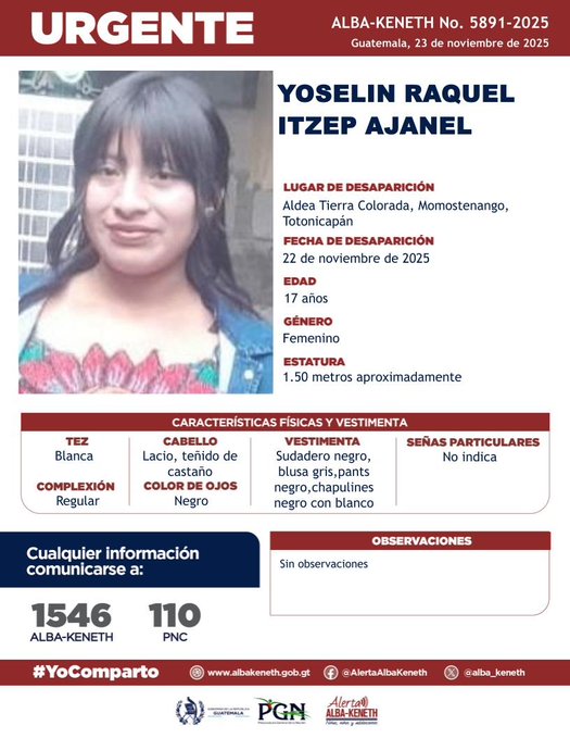 Yoselin Raquel Itzep Ajanel