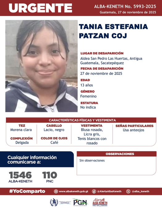 Tania Estefania Patzan Coj
