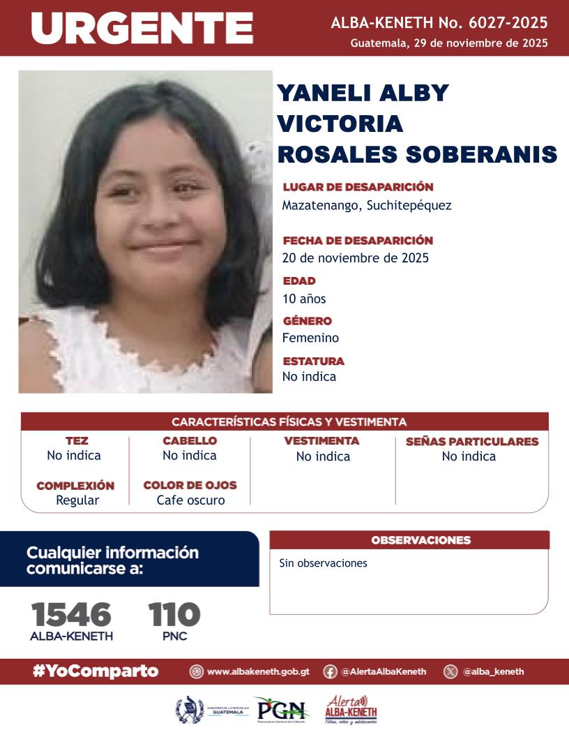 Yaneli Alby Victoria Rosales Soberanis