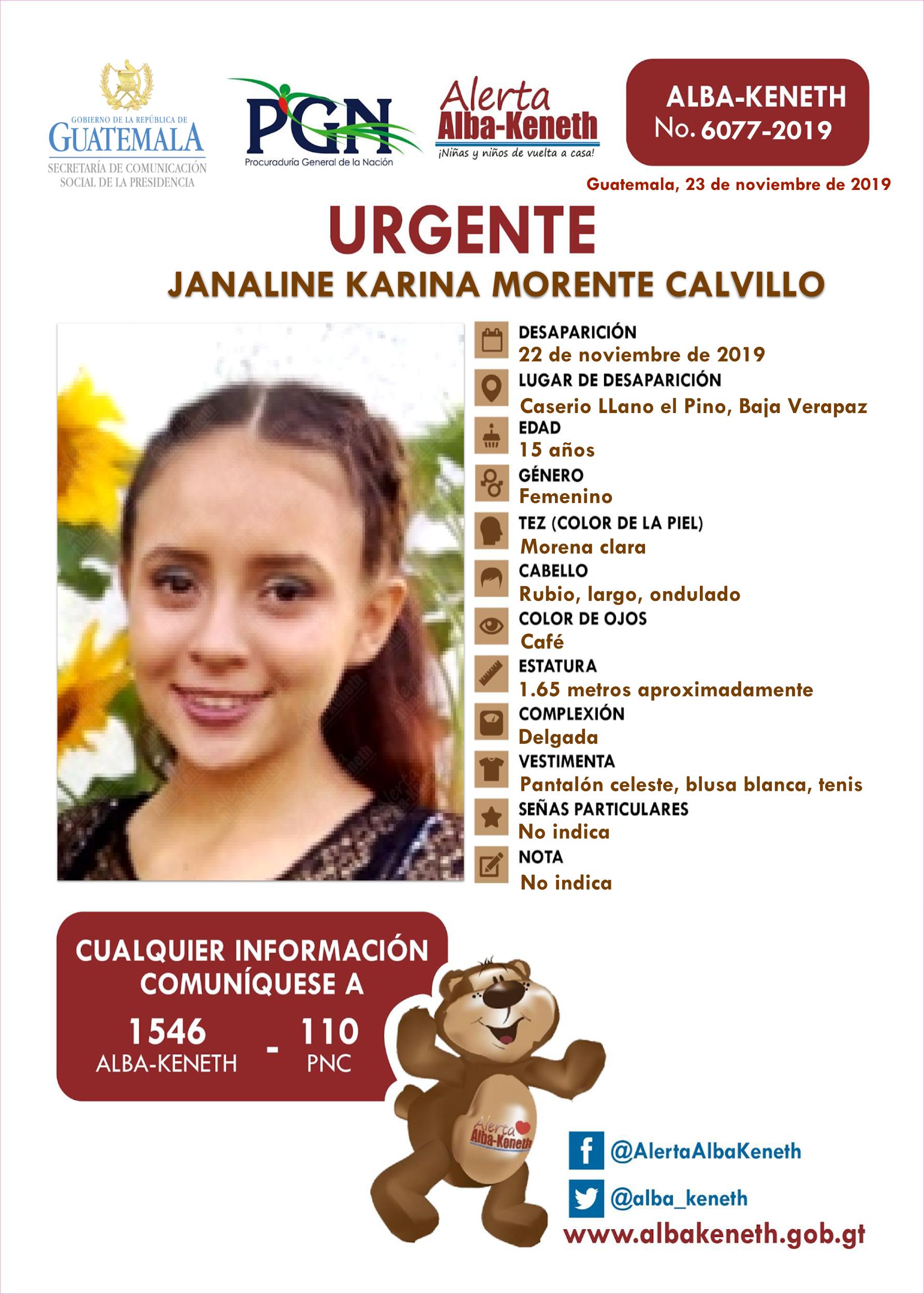 Kanaline Karina Morente Calvillo
