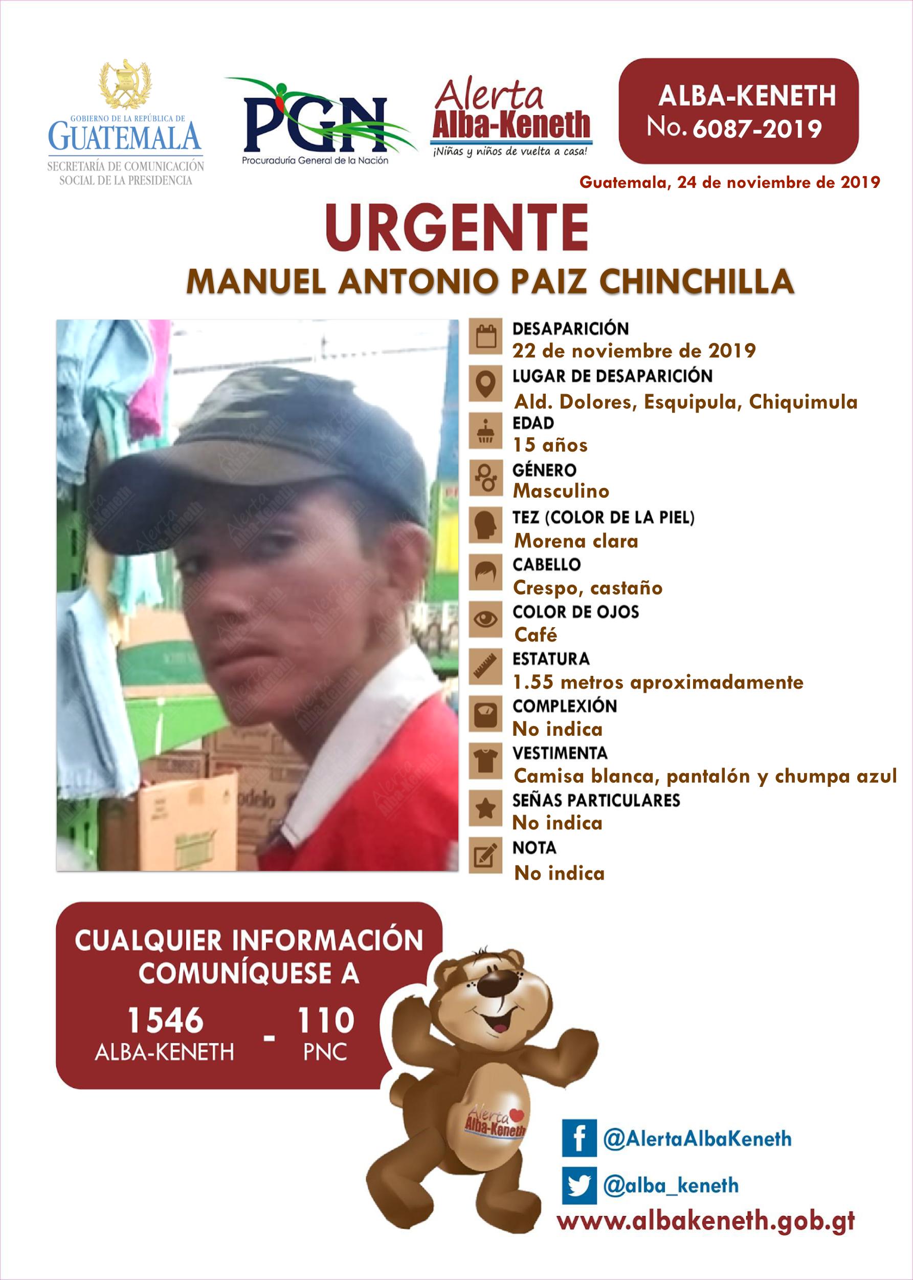 Manuel Antonio Paiz Chinchilla