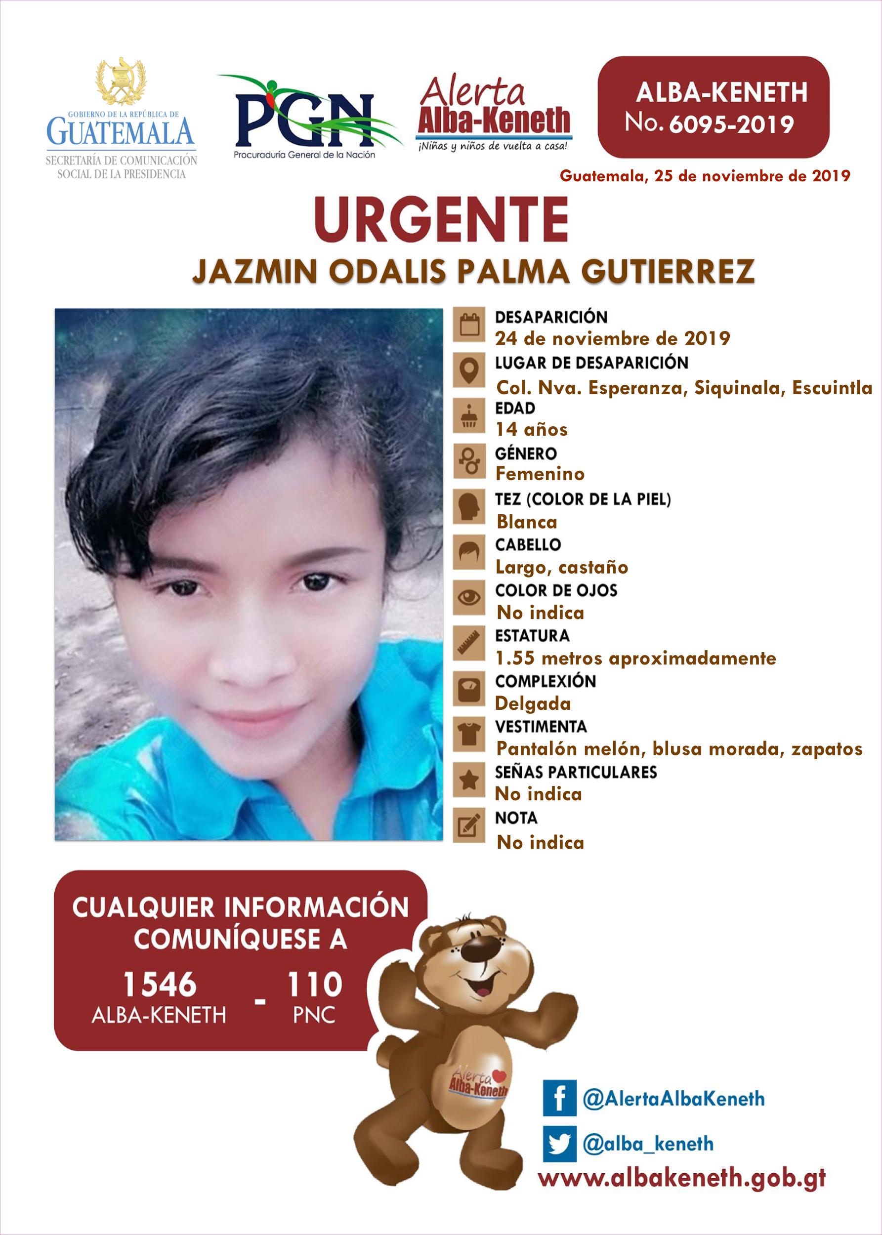 Jazmin Odalis Palma Gutierrez