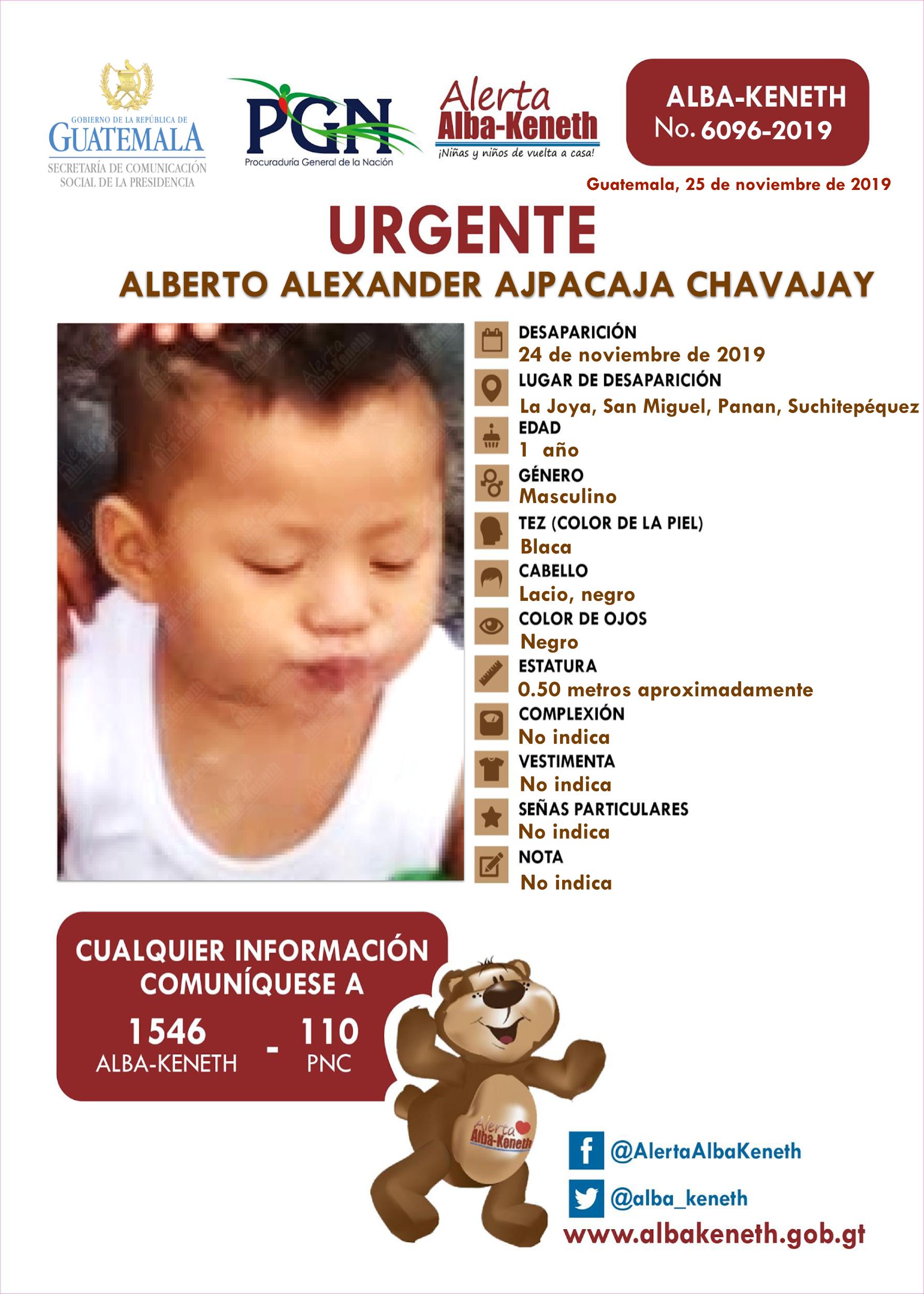Alberto Alexander Ajpacaja Chavajay