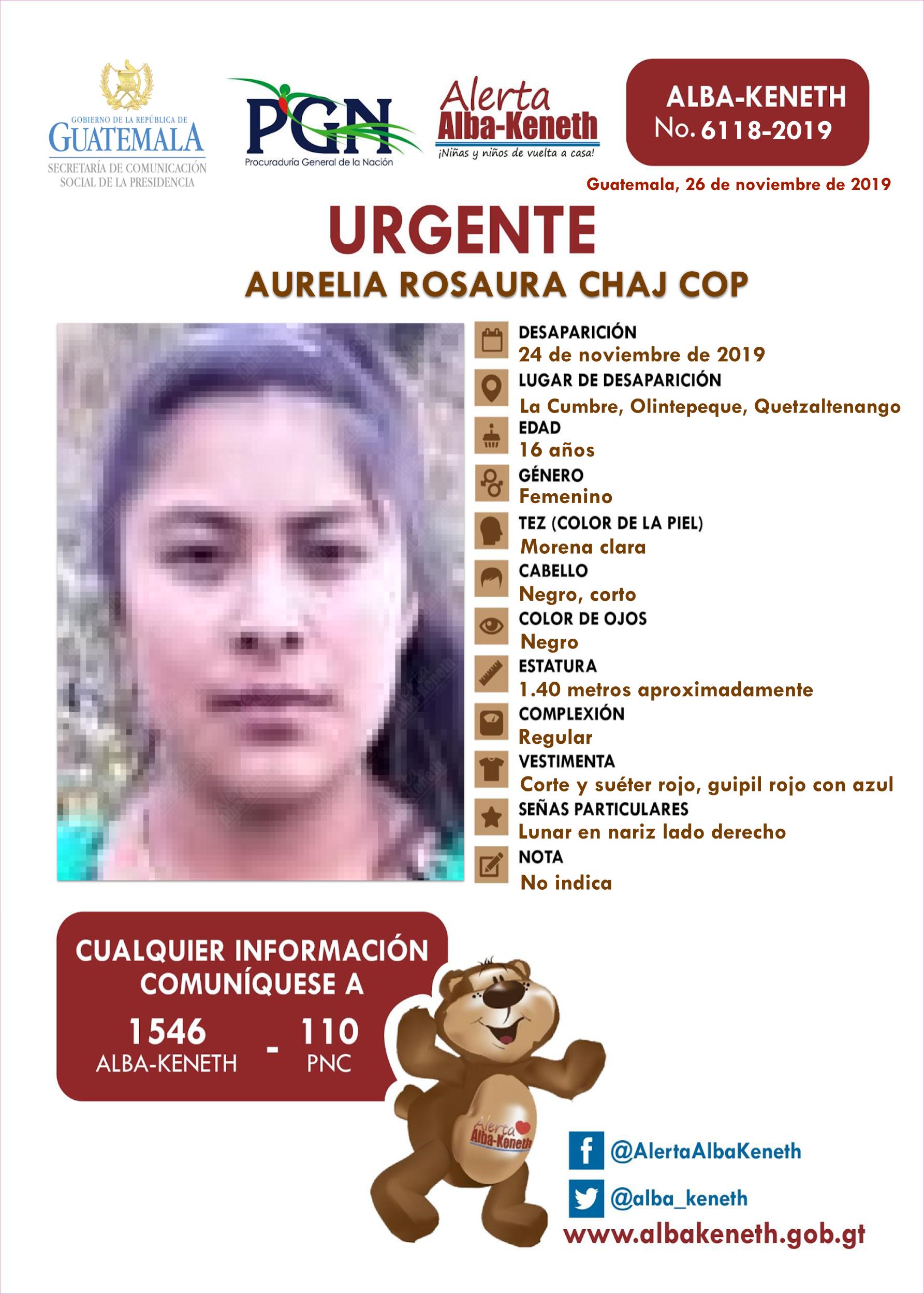 Aurelia Rosaura Chaj Cop