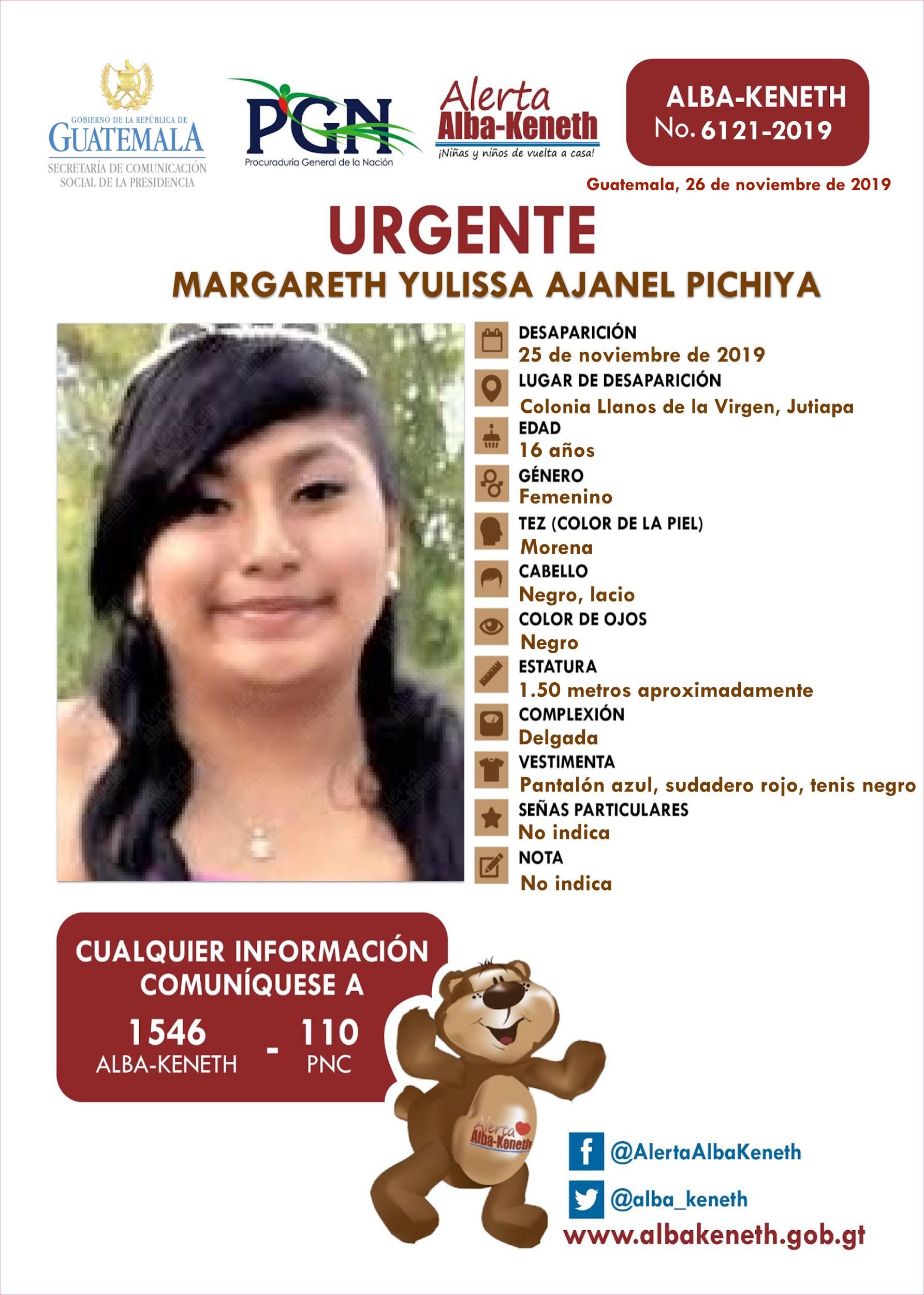 Margareth Yulissa Ajanel Pichiya