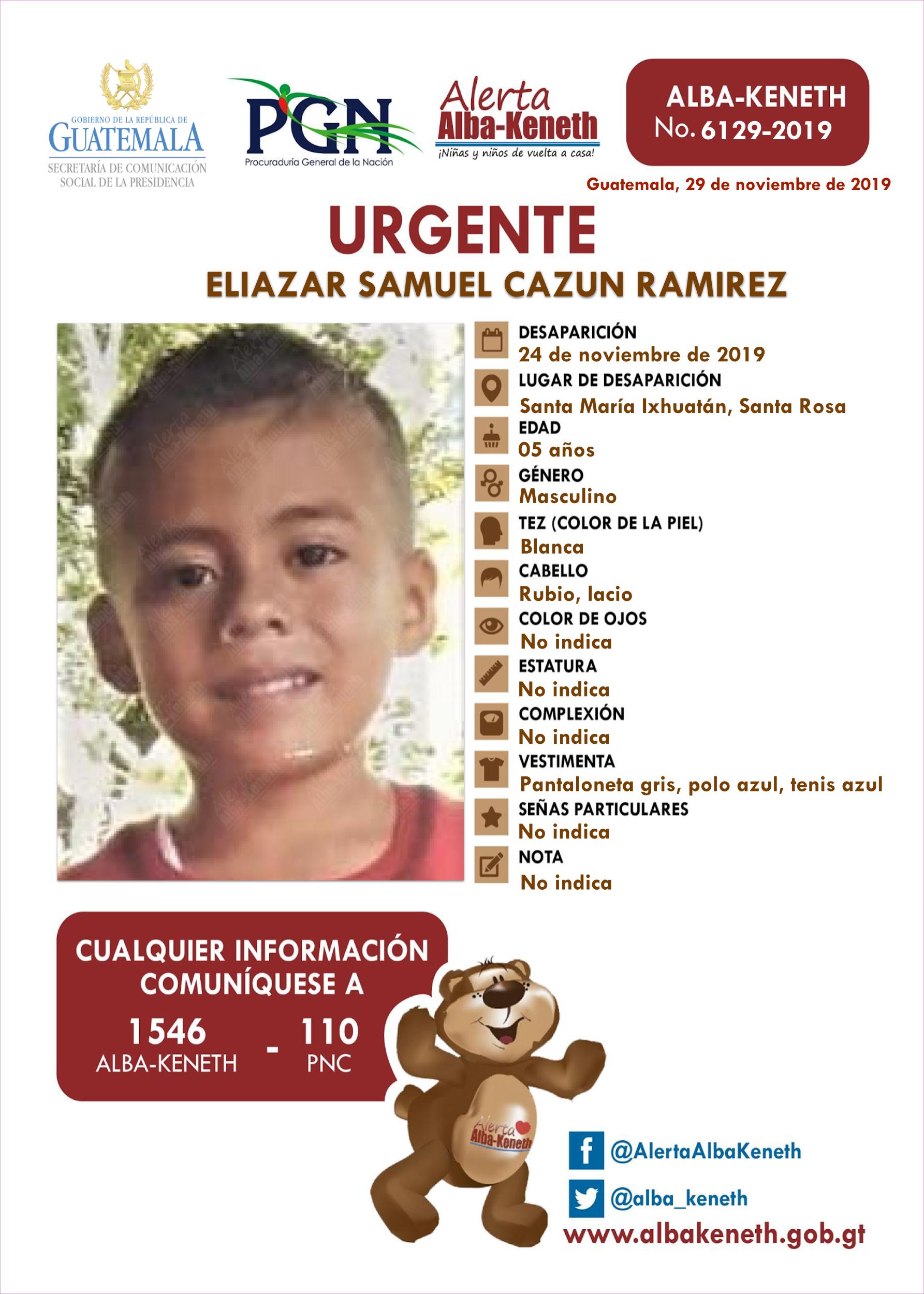 Eliazar Samuel Cazun Ramirez