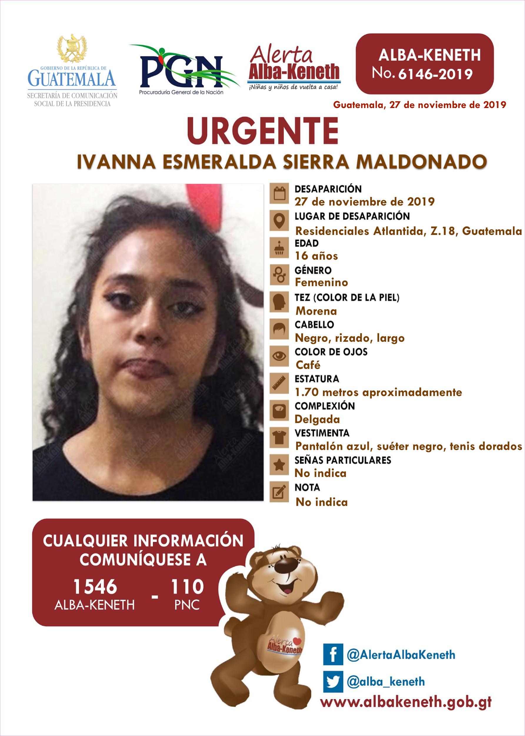 Ivanna Esmeralda Sierra Maldonado