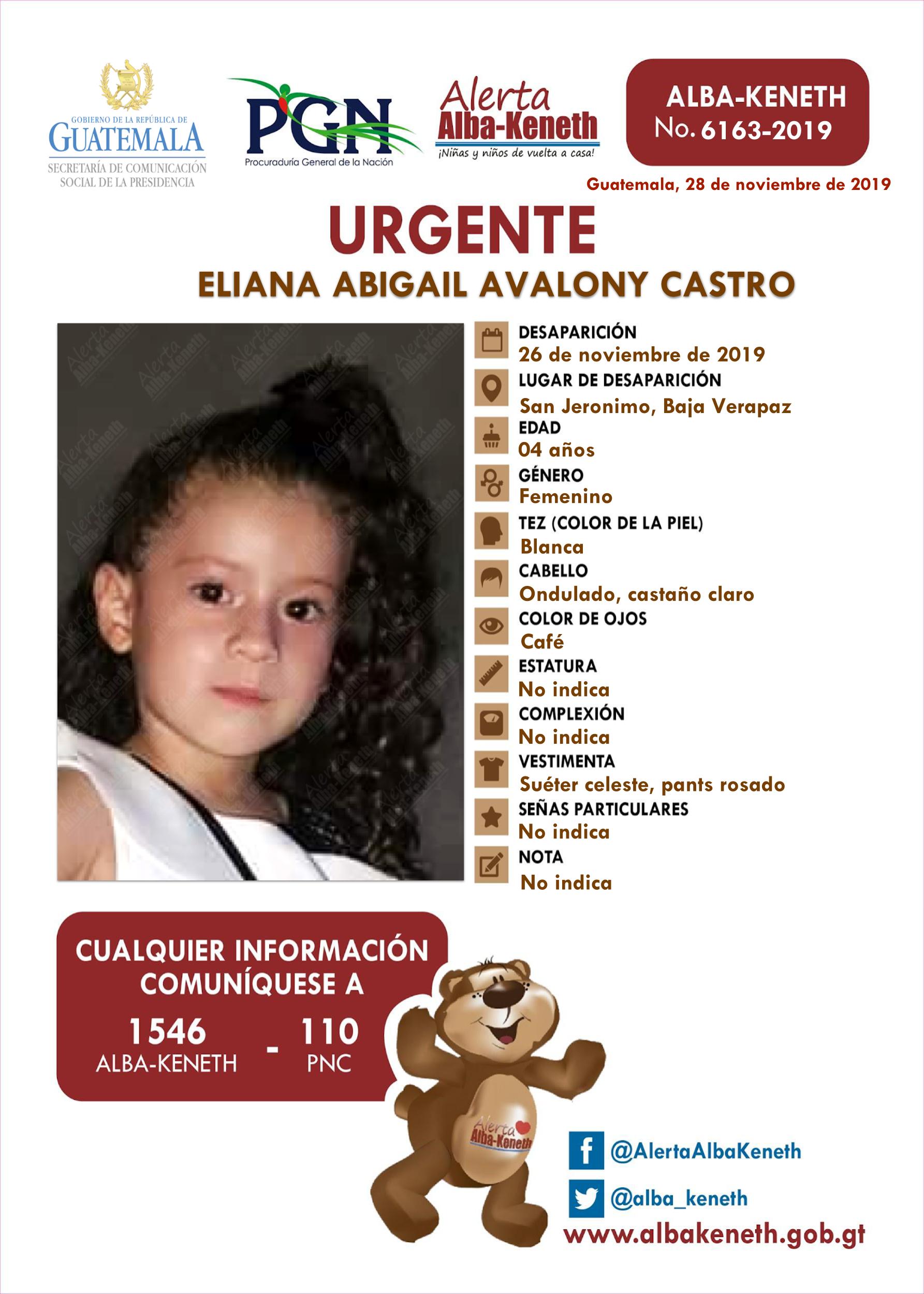 Eliana Abigail Avalony Castro