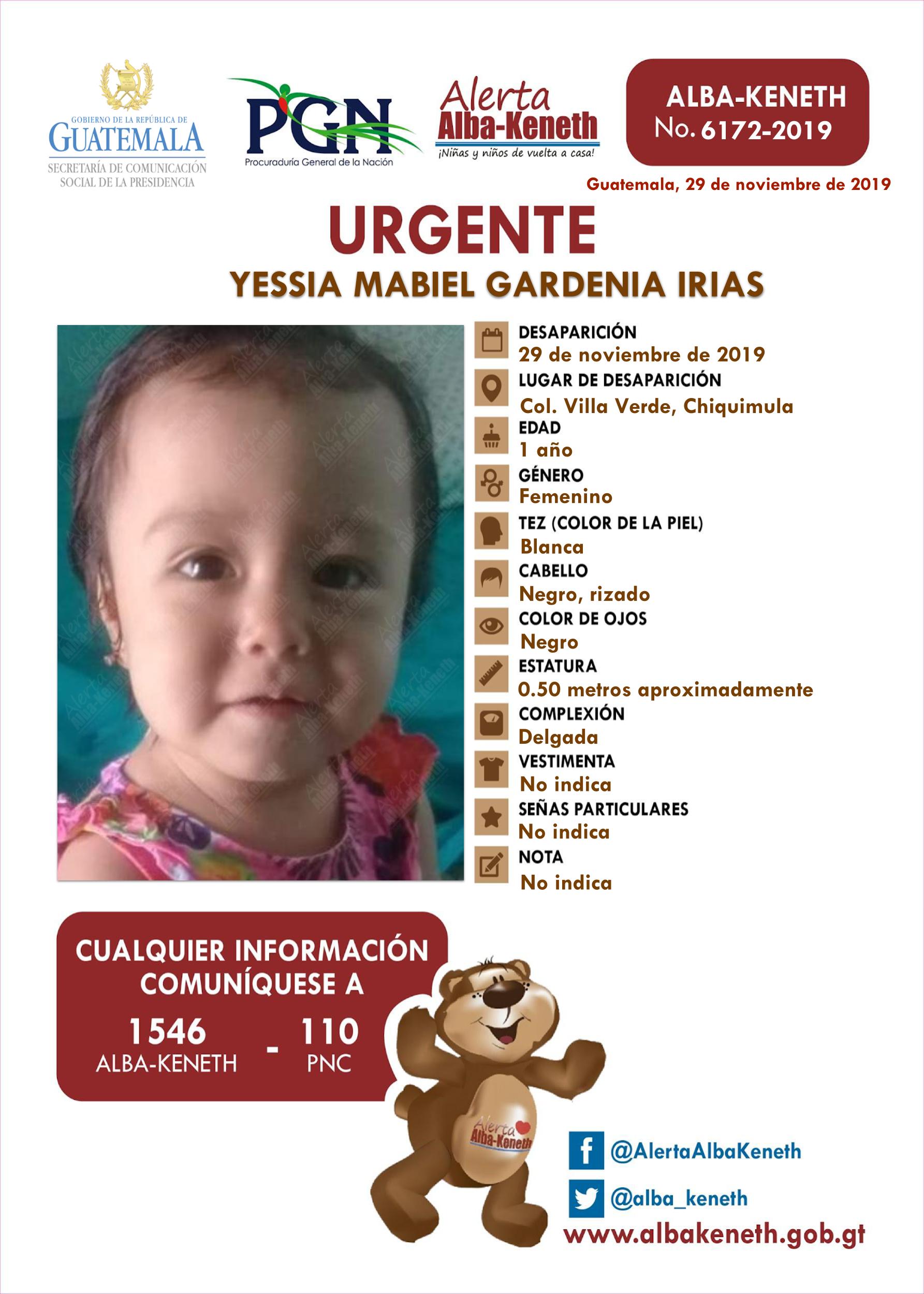 Yessia Mabiel Gardenia Irias