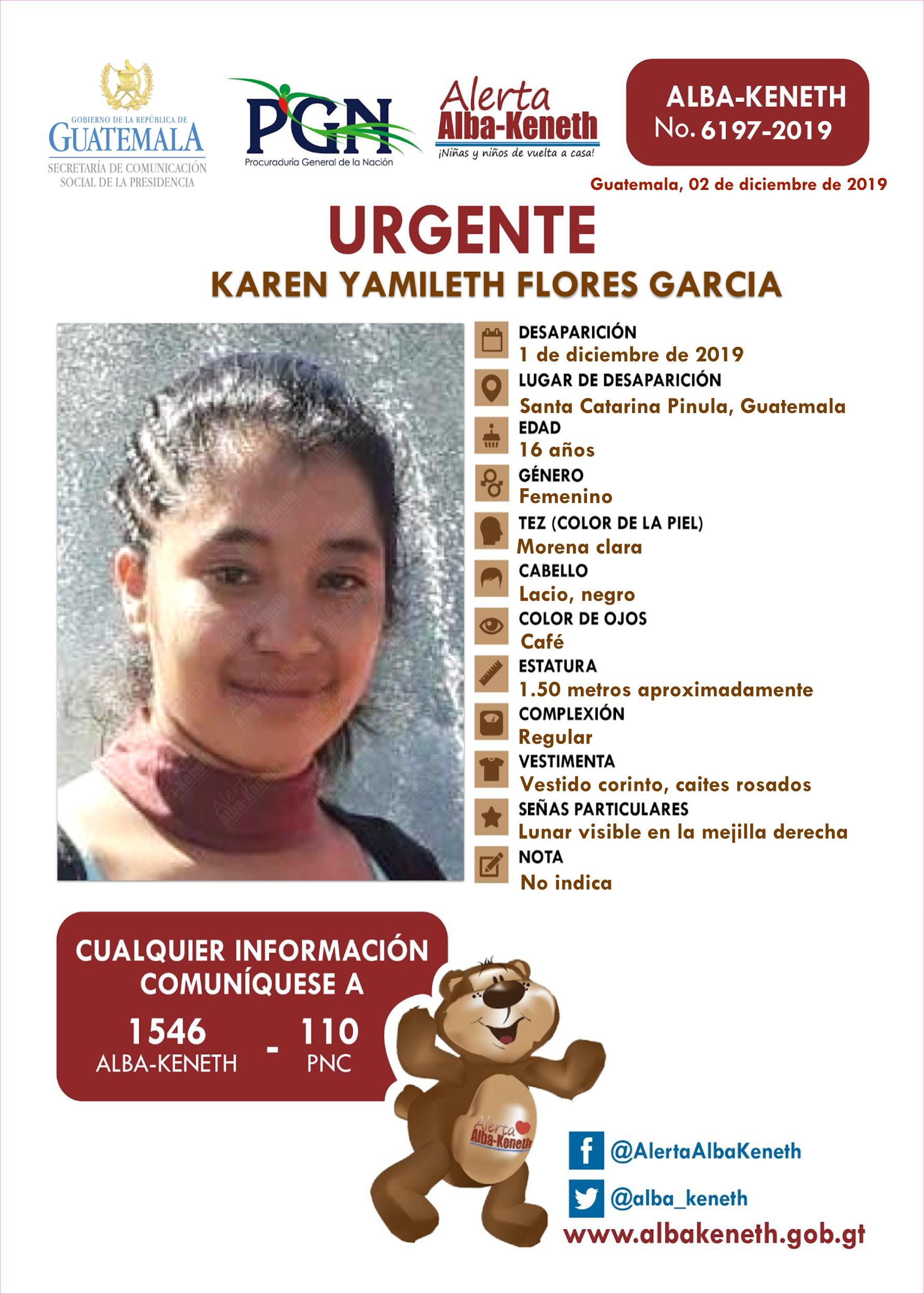 Karen Yamileth Flores Garcia