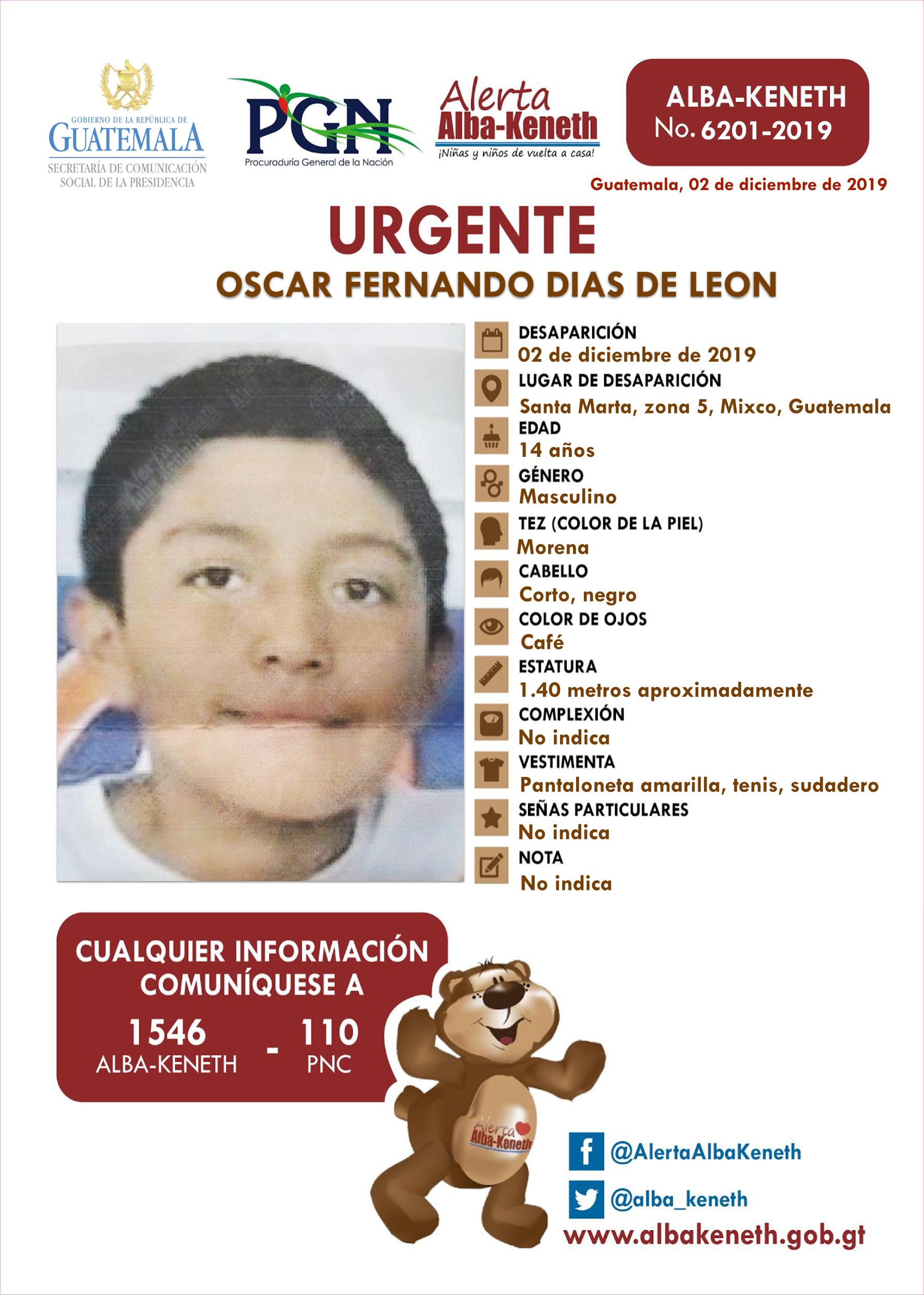 Oscar Fernando Dias de Leon