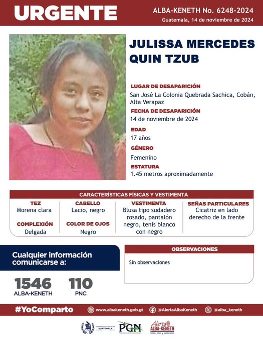 Julissa Mercedes Quin Tzub