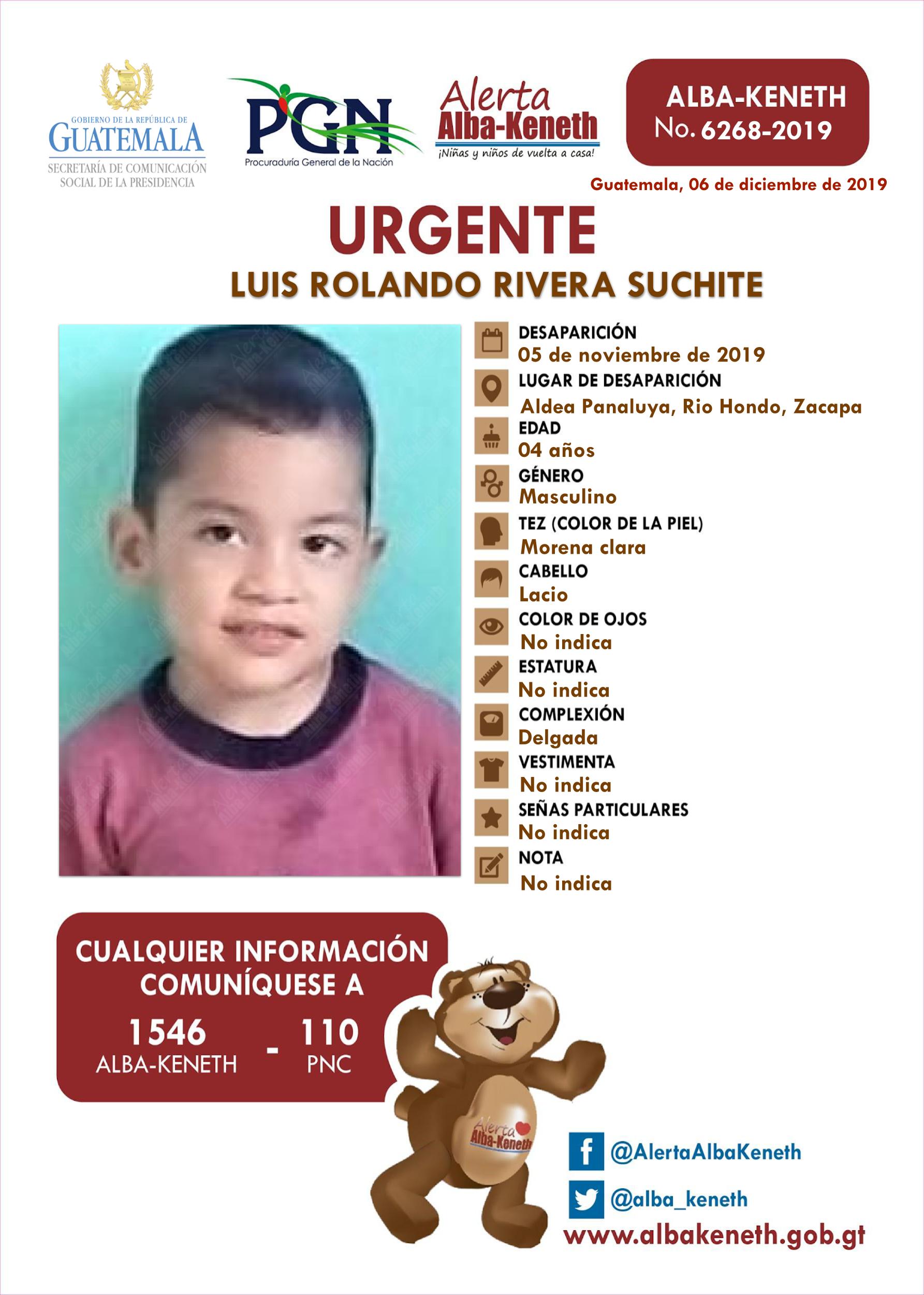 Luis Rolando Rivera Suchite