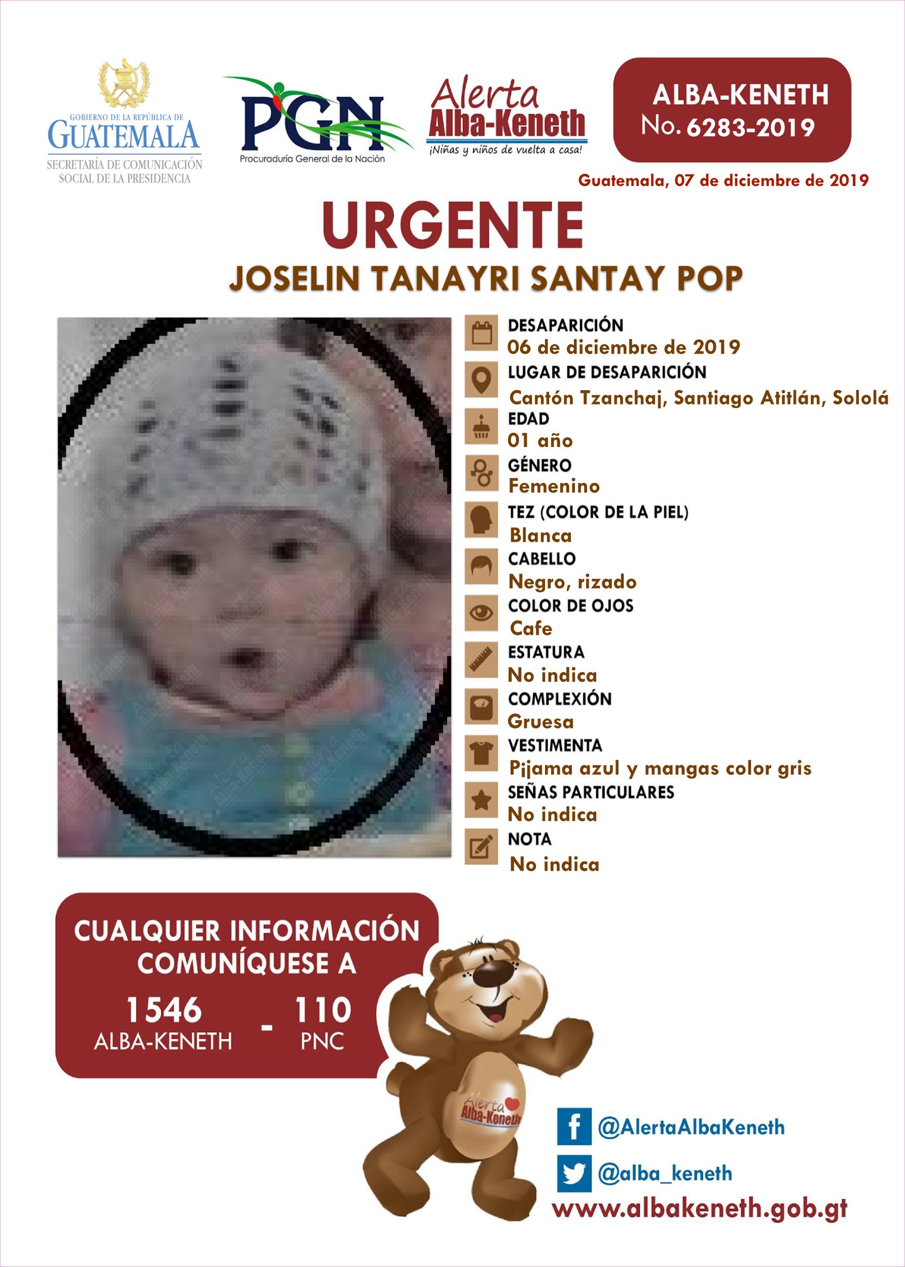Joselin Tanayri Santay Pop