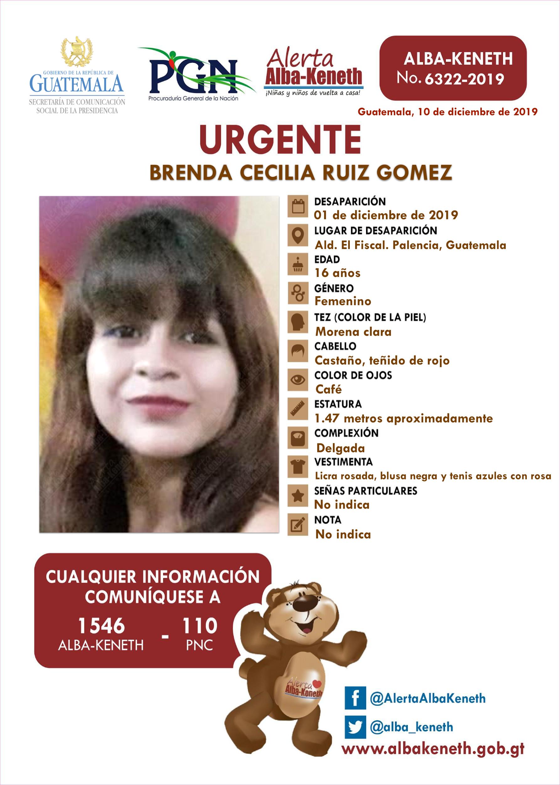 Brenda Cecilia Cruz Gomez