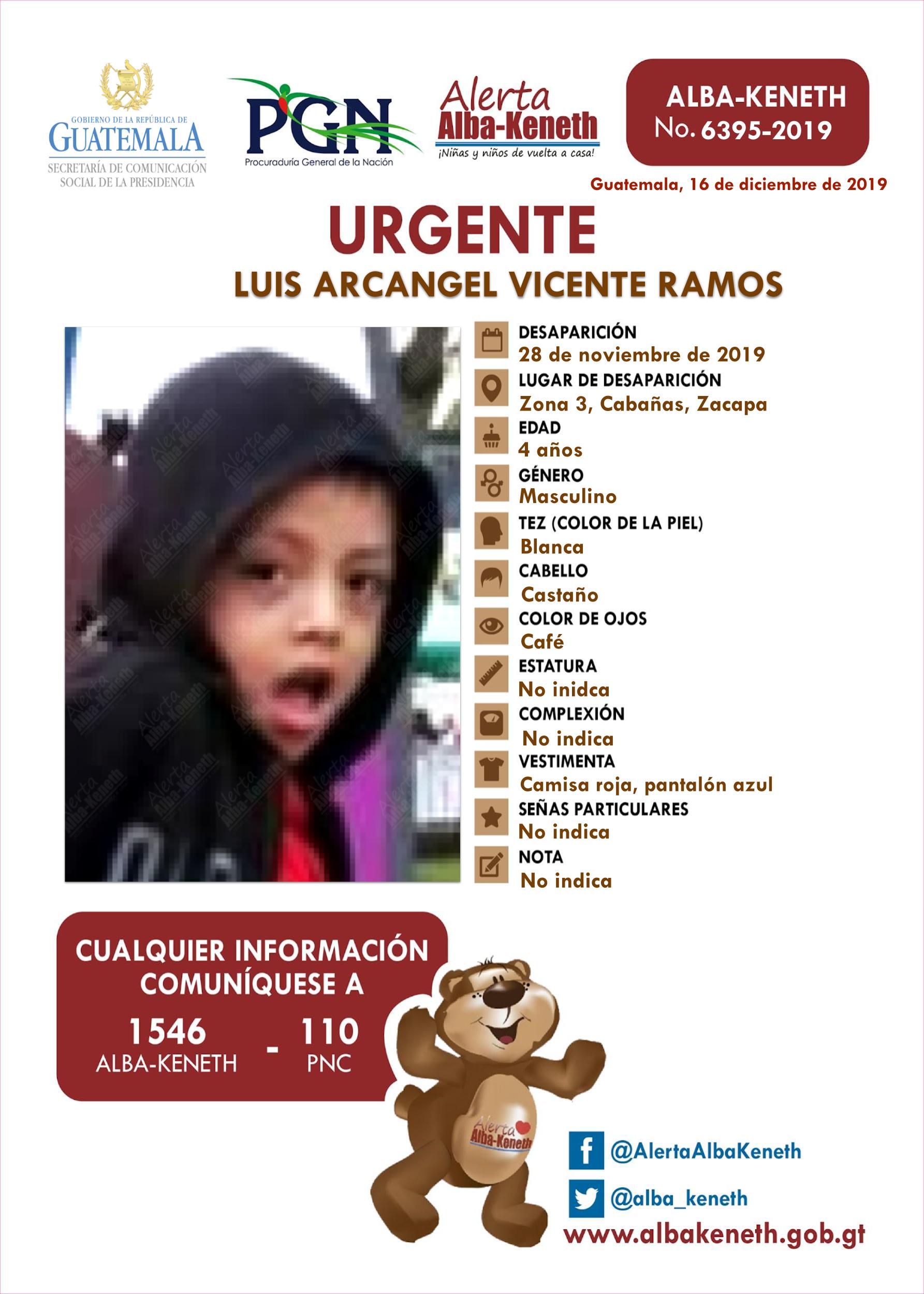 Luis Arcangel Vicente Ramos