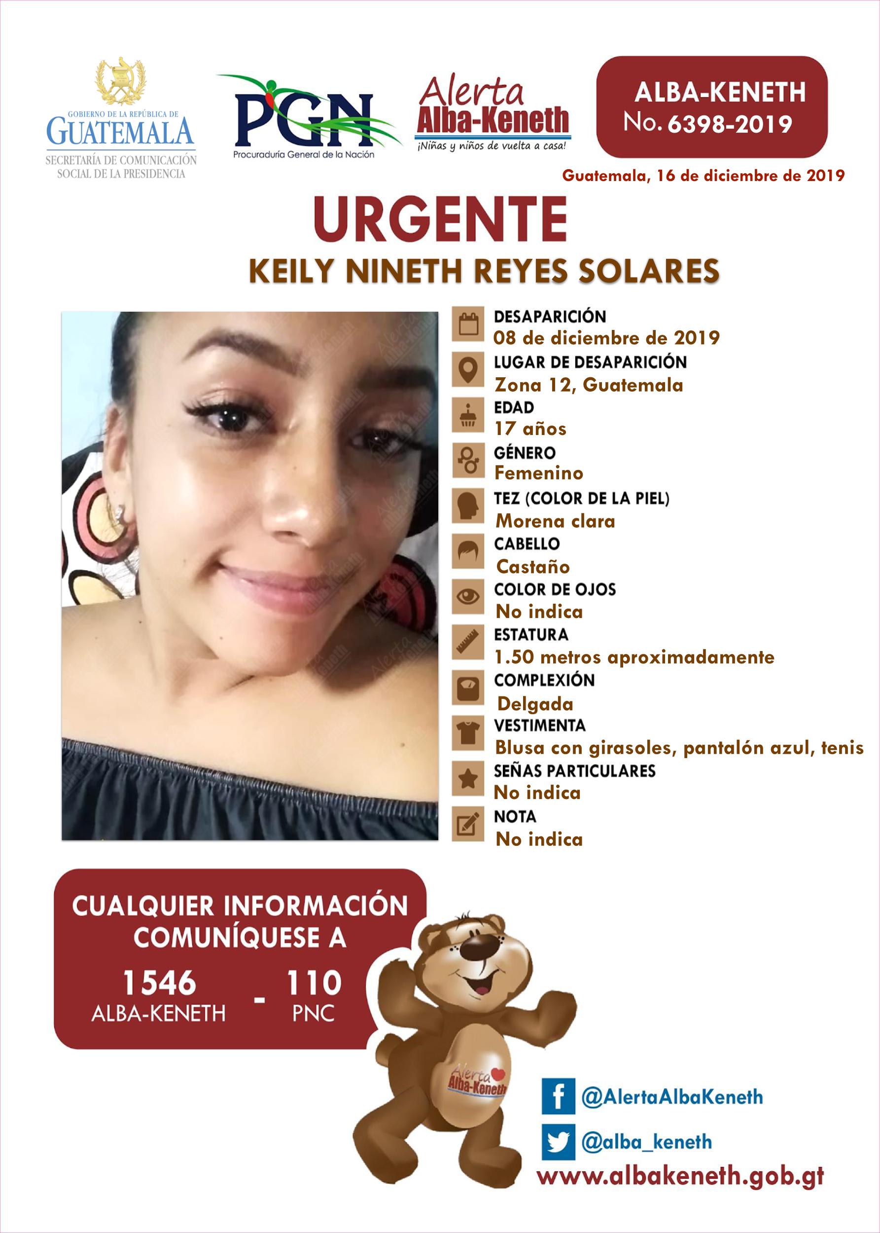 Keily Nineth Reyes Solares