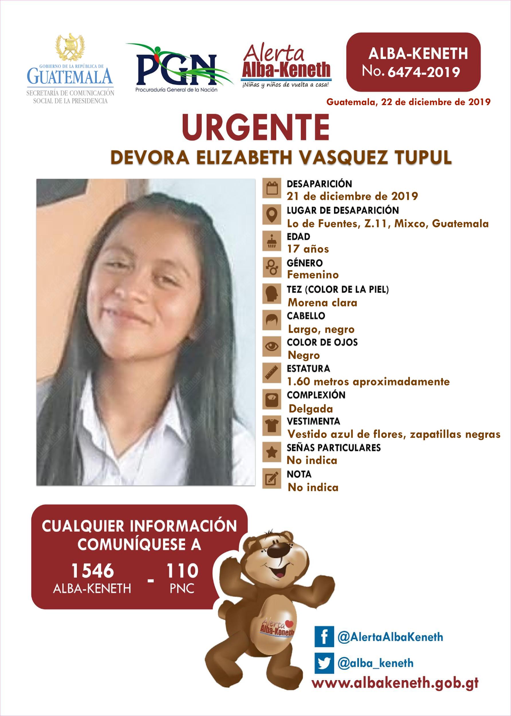 Devora Elizabeth Vasquez Tupul
