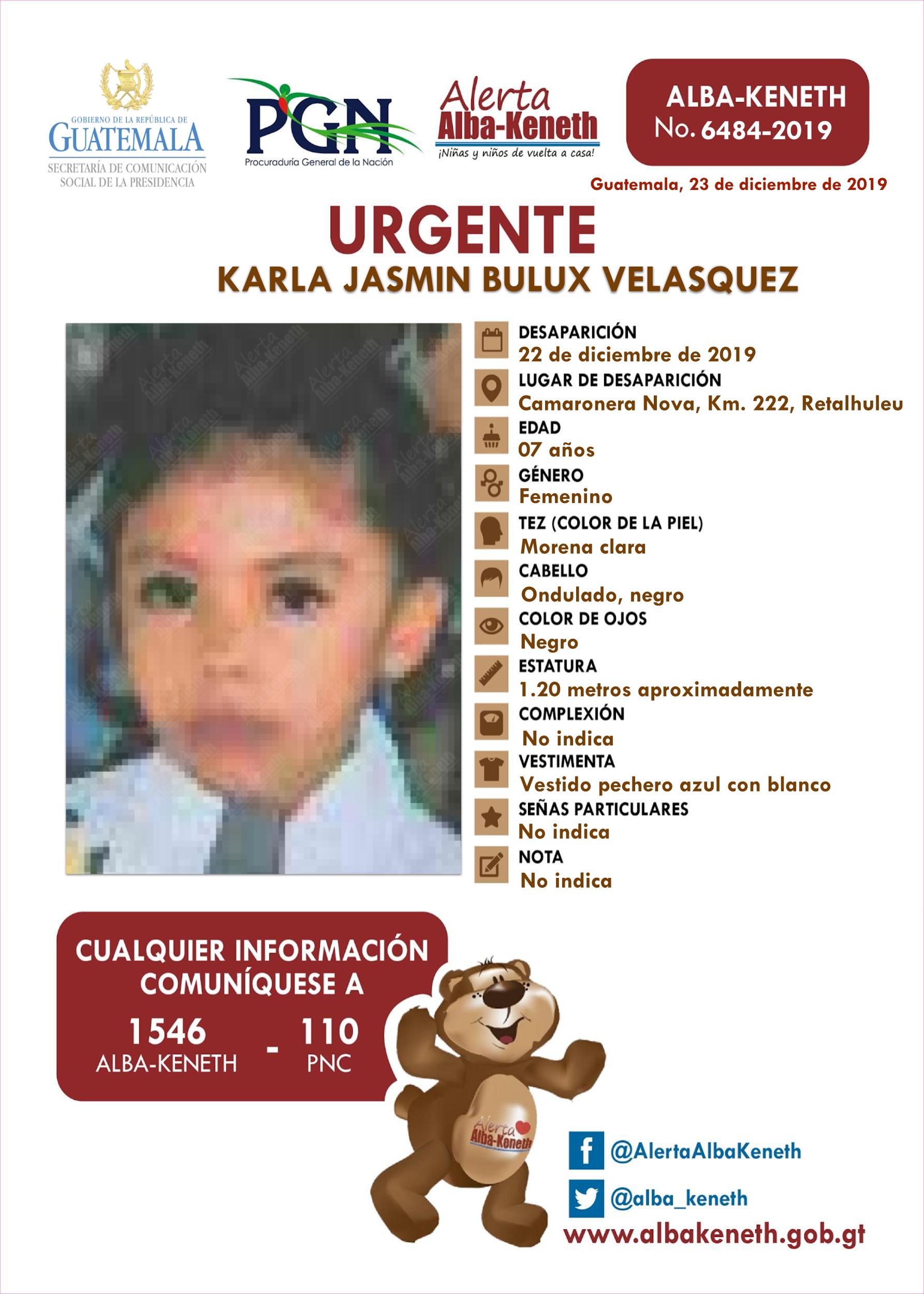 Karla Yasmin Bulux Velasquez