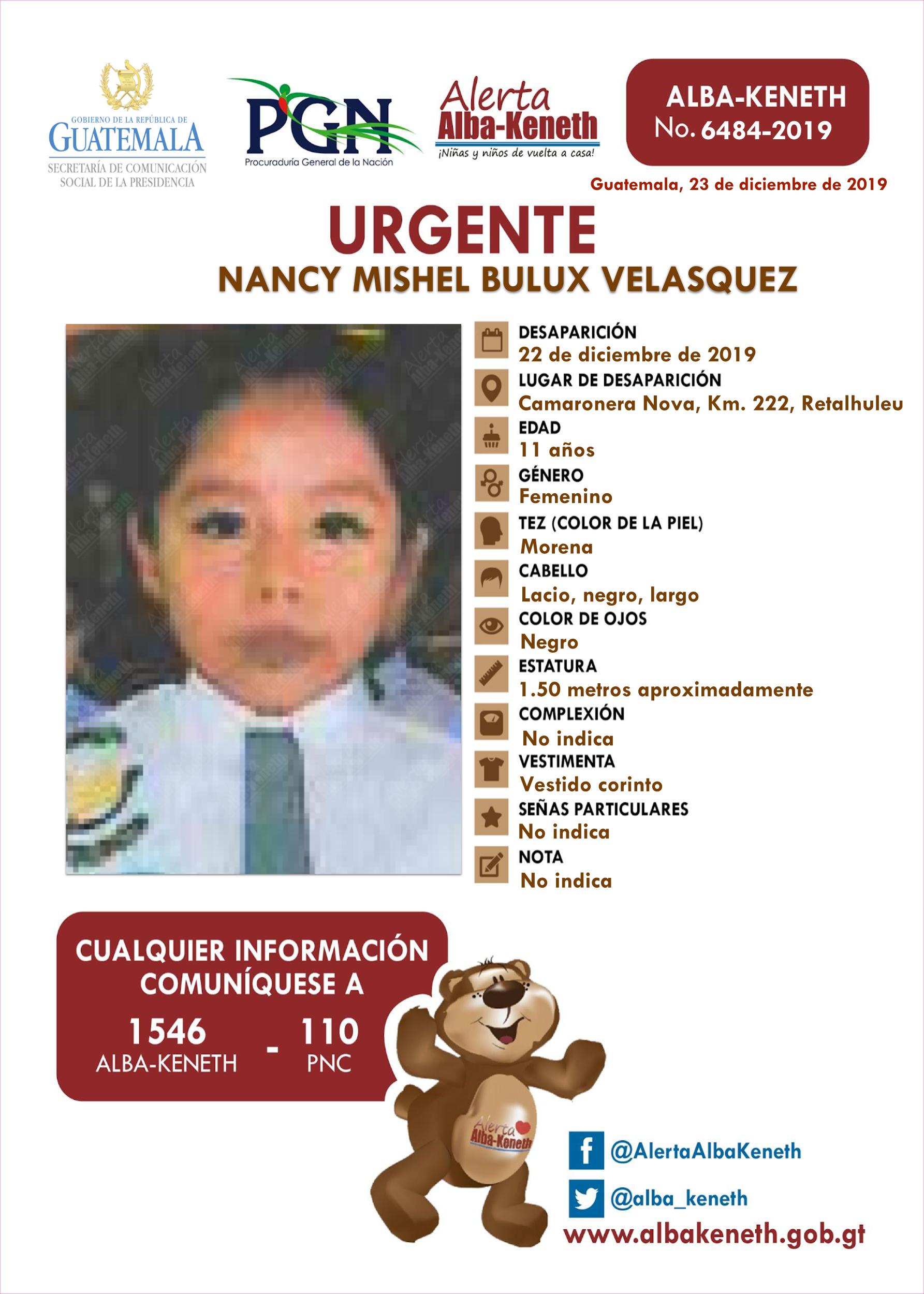 Nancy Mishel Bulux Velasquez