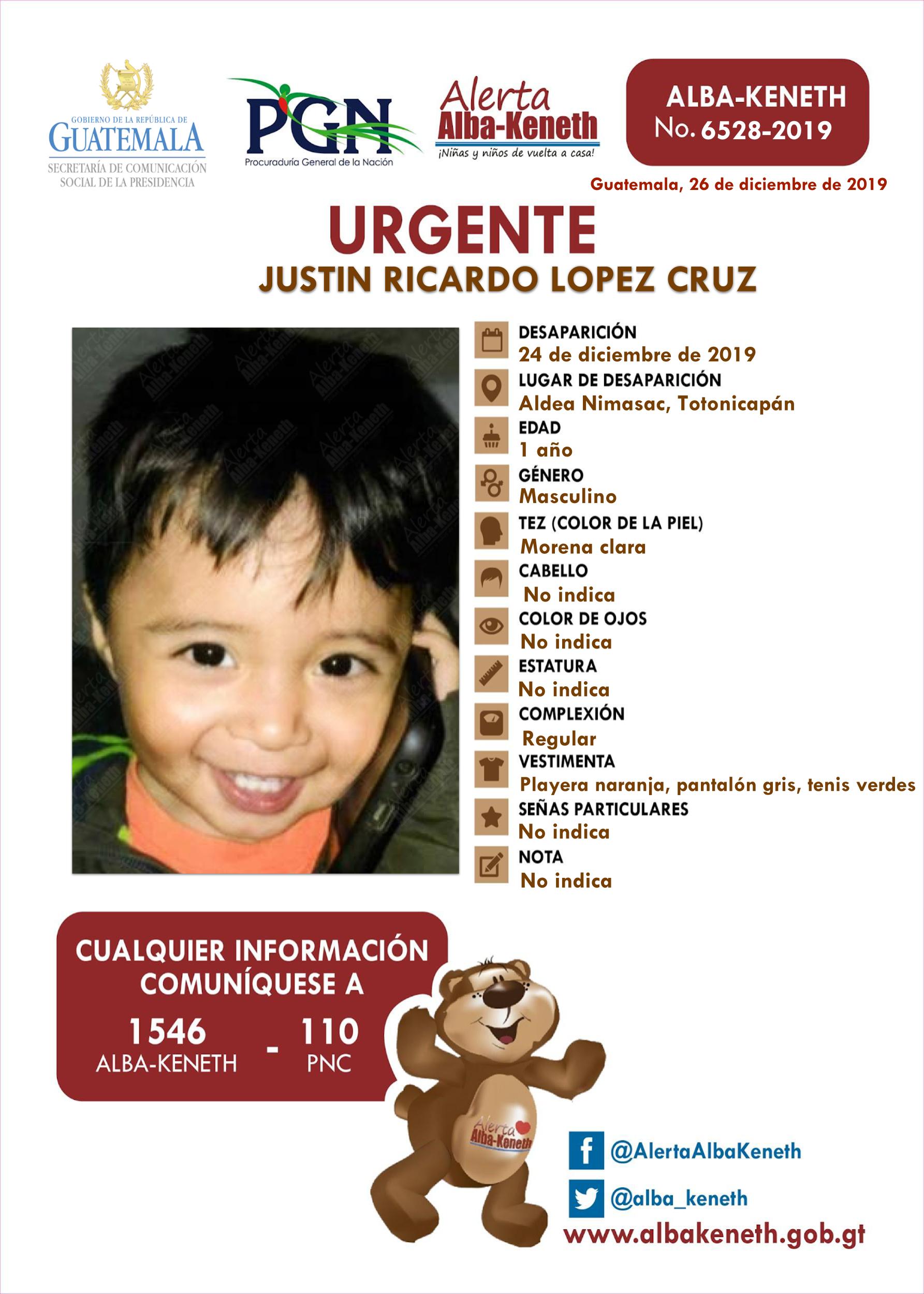 Justin Ricardo Lopez Cruz