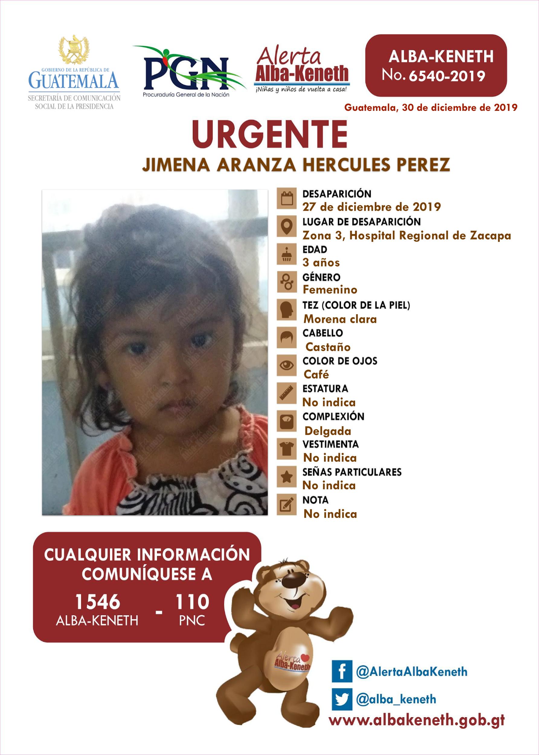 Jimena Aranza Hercules Perez