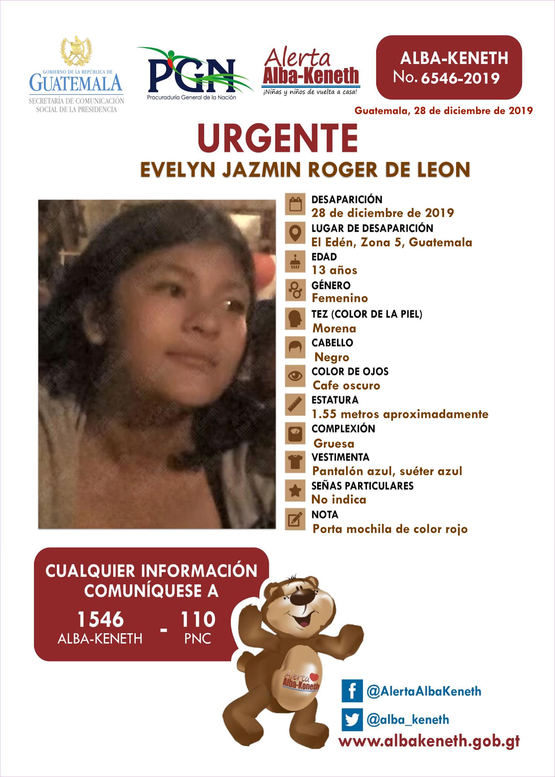 Evelyn Jazmin Roger de Leon