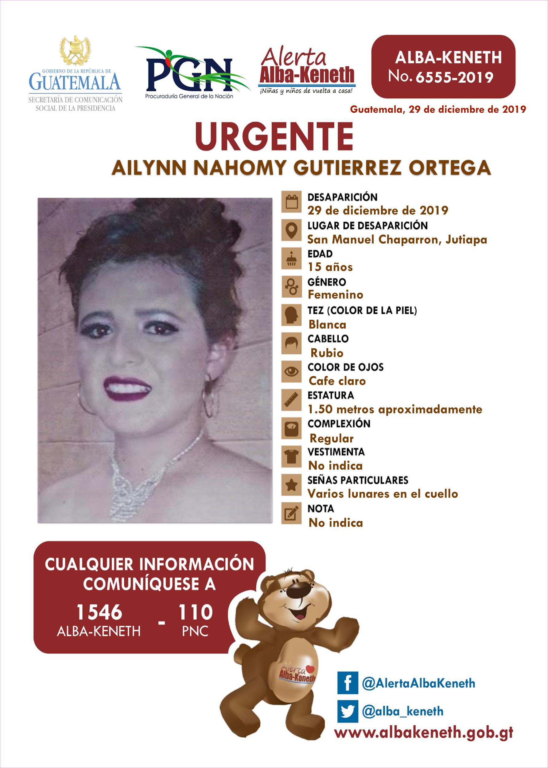 Ailynn Nahomy Gutierrez Ortega