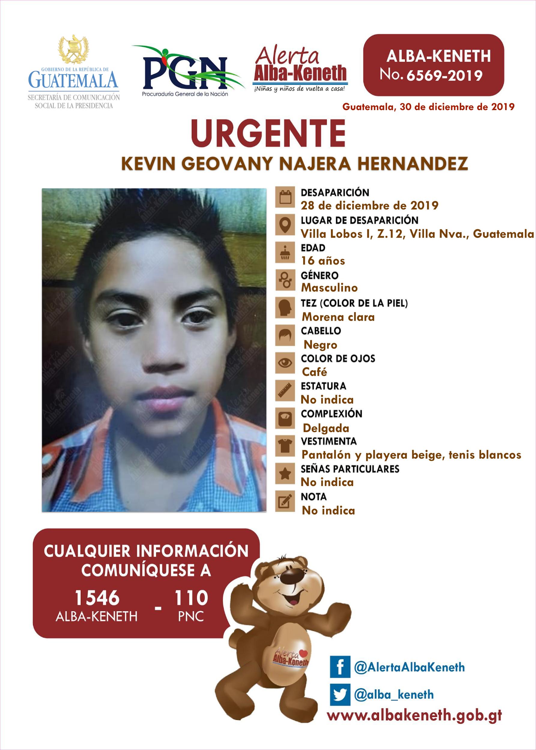 Kevin Geovany Najera Hernandez