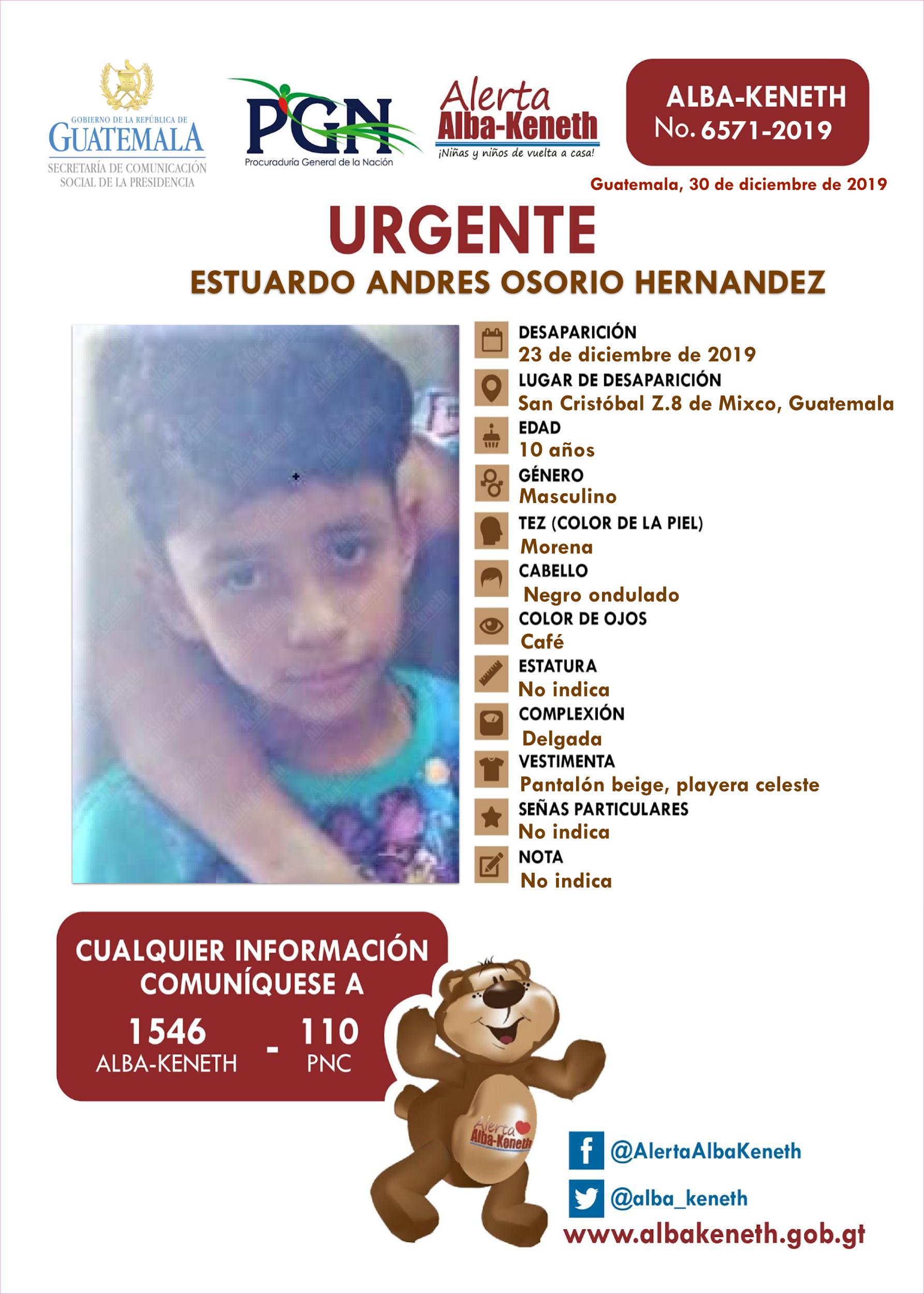 Estuardo Andres Osorio Hernandez