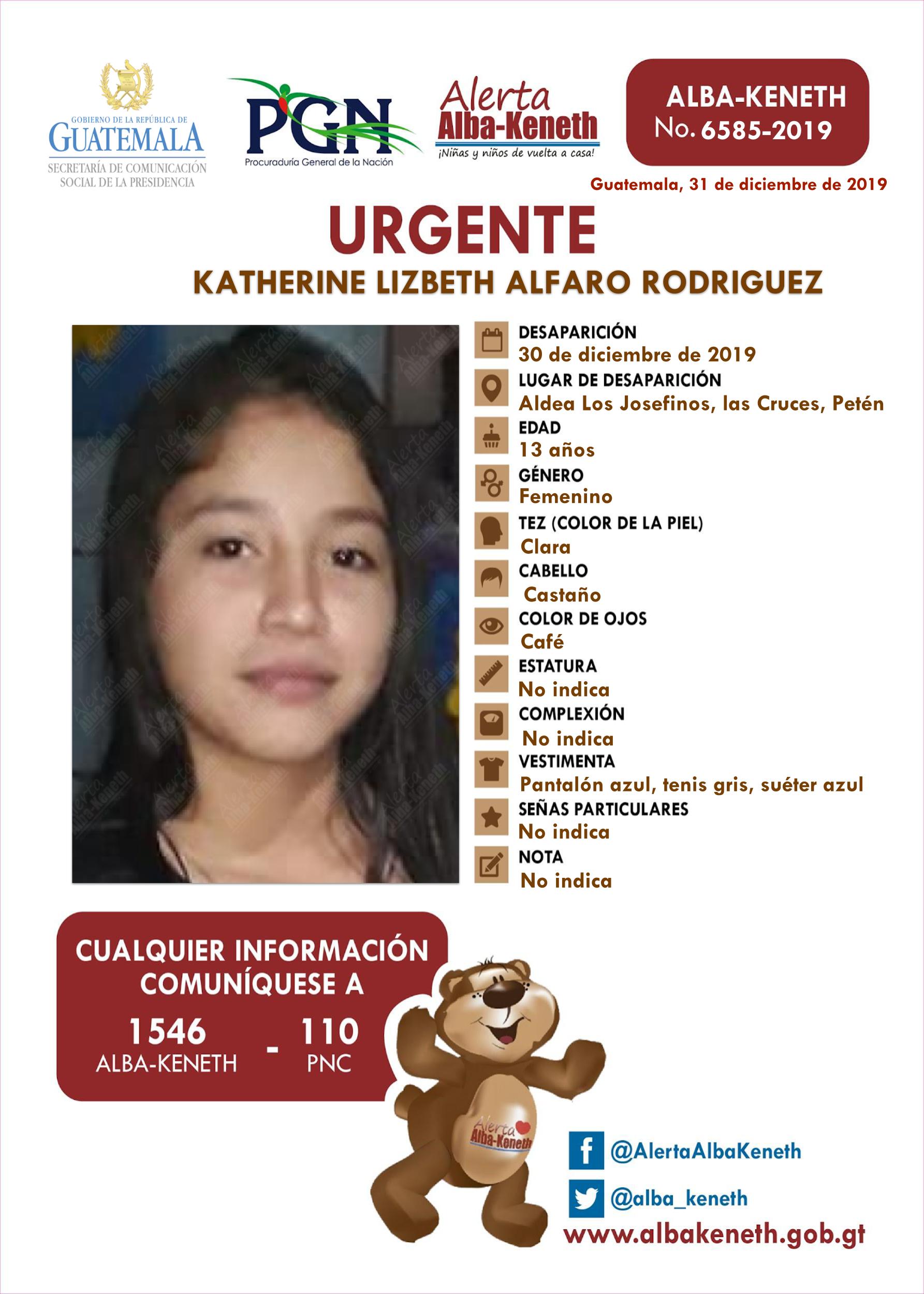 Katherine Lizbeth Alfaro Rodriguez