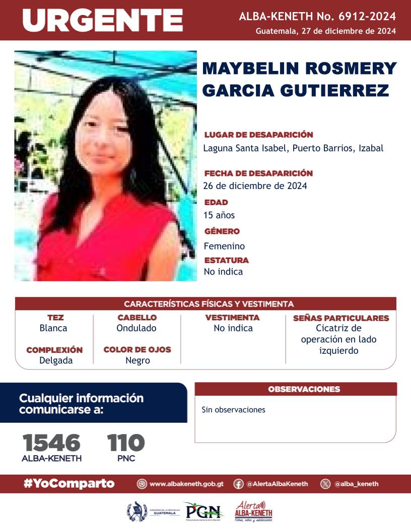 Maybelin Rosmery Garcia Gutierrez