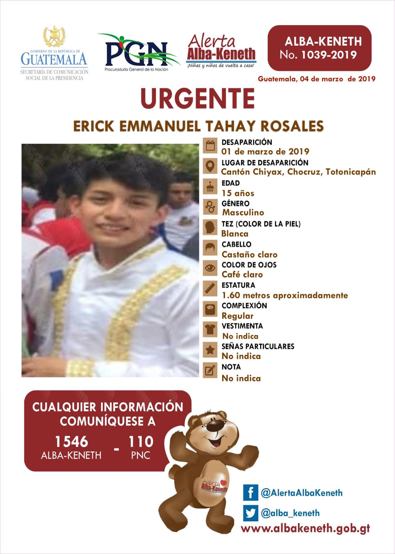 Alerta Alba-Keneth