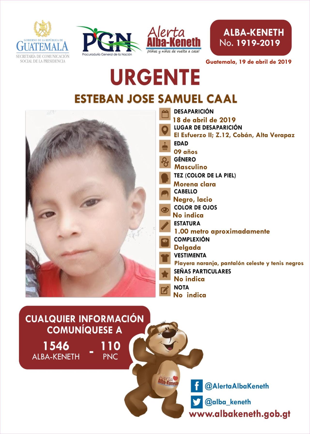 Alerta Alba-Keneth