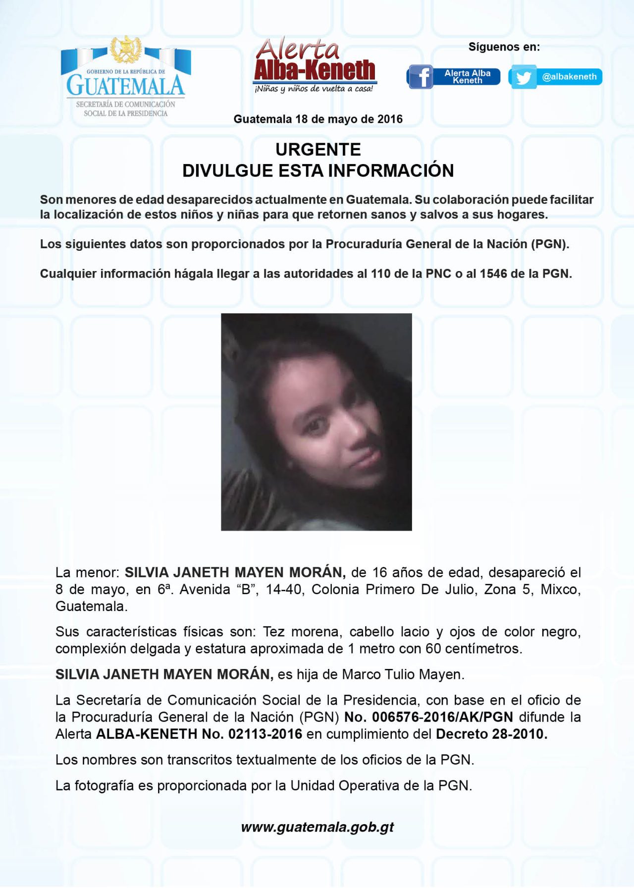 Alerta Alba-Keneth