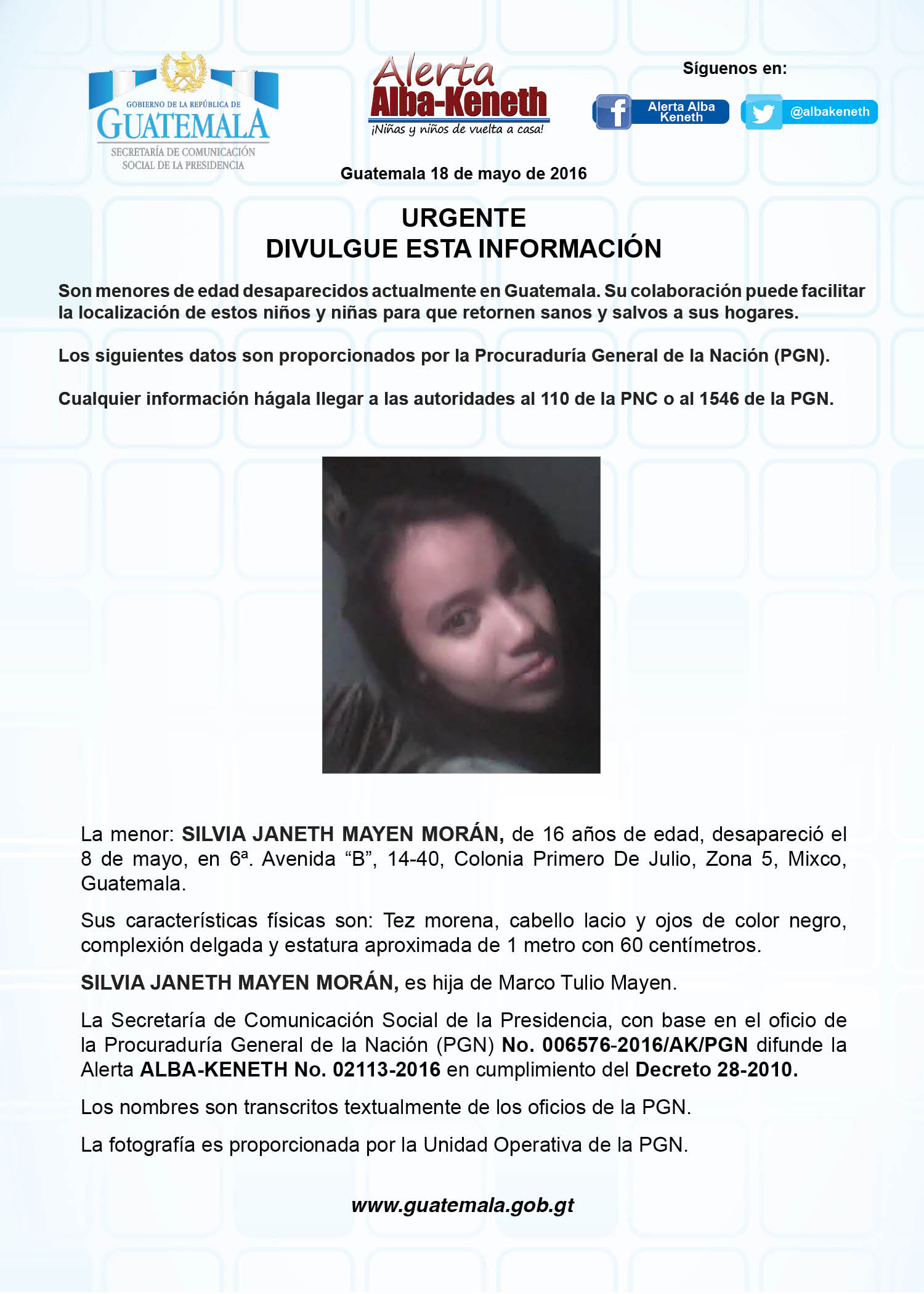 Alerta Alba-Keneth