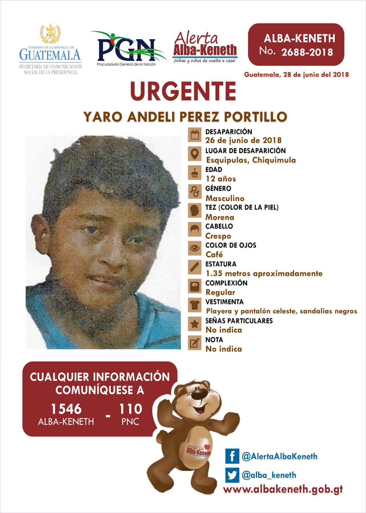 Alerta Alba-Keneth