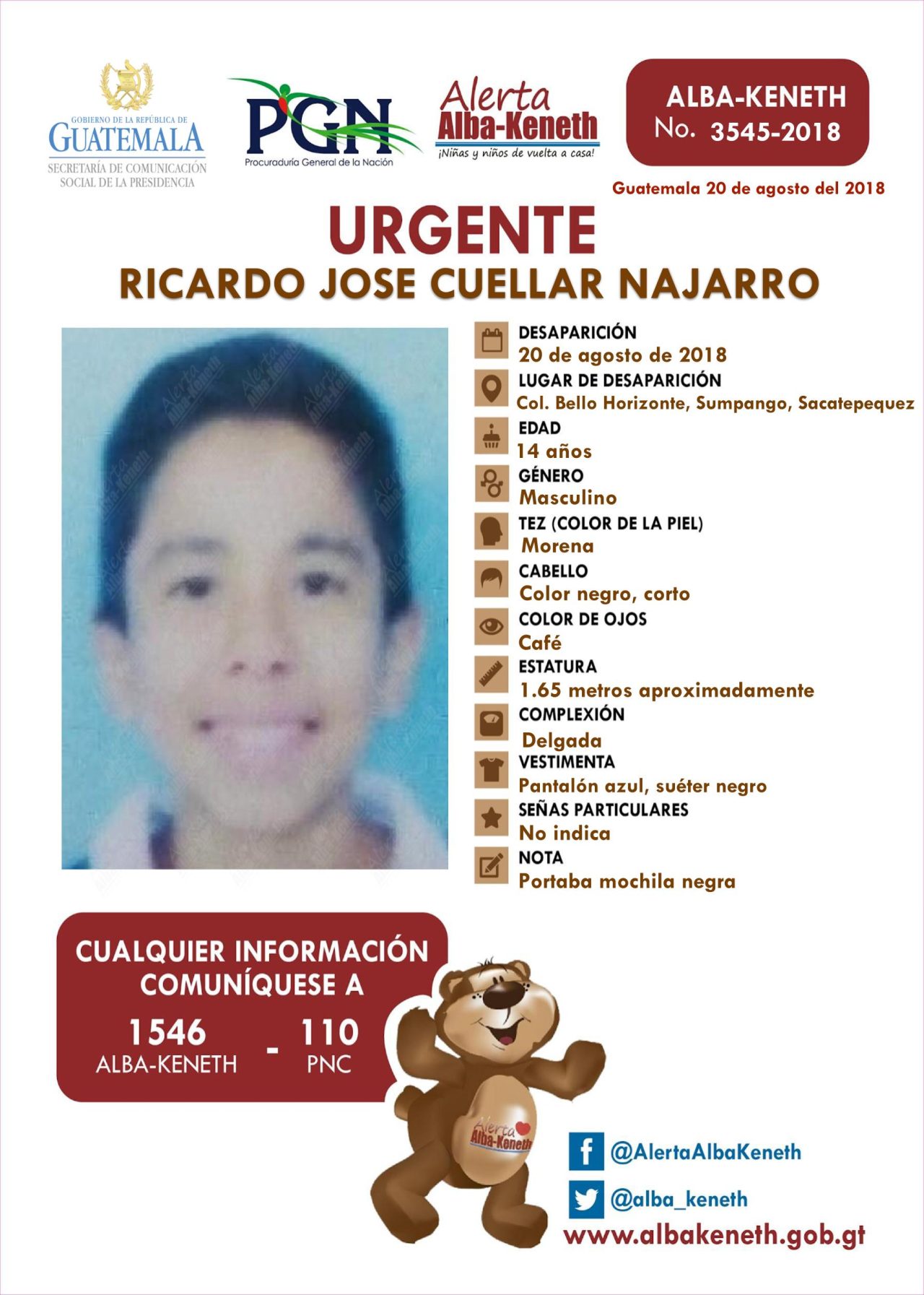 Alerta Alba-Keneth