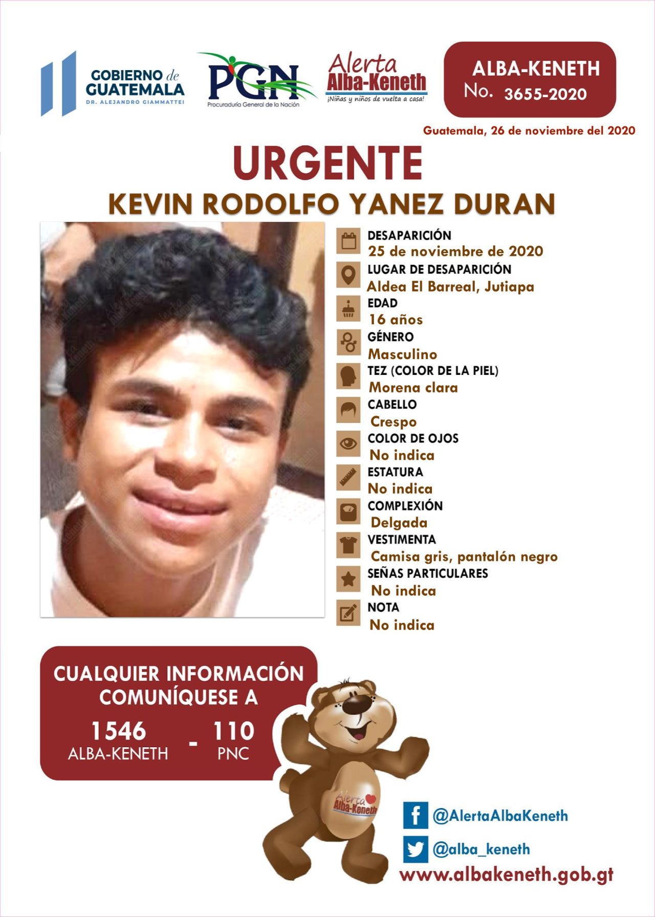 Alerta Alba-Keneth