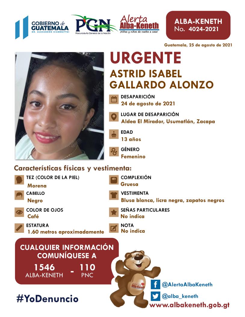Alerta Alba-Keneth