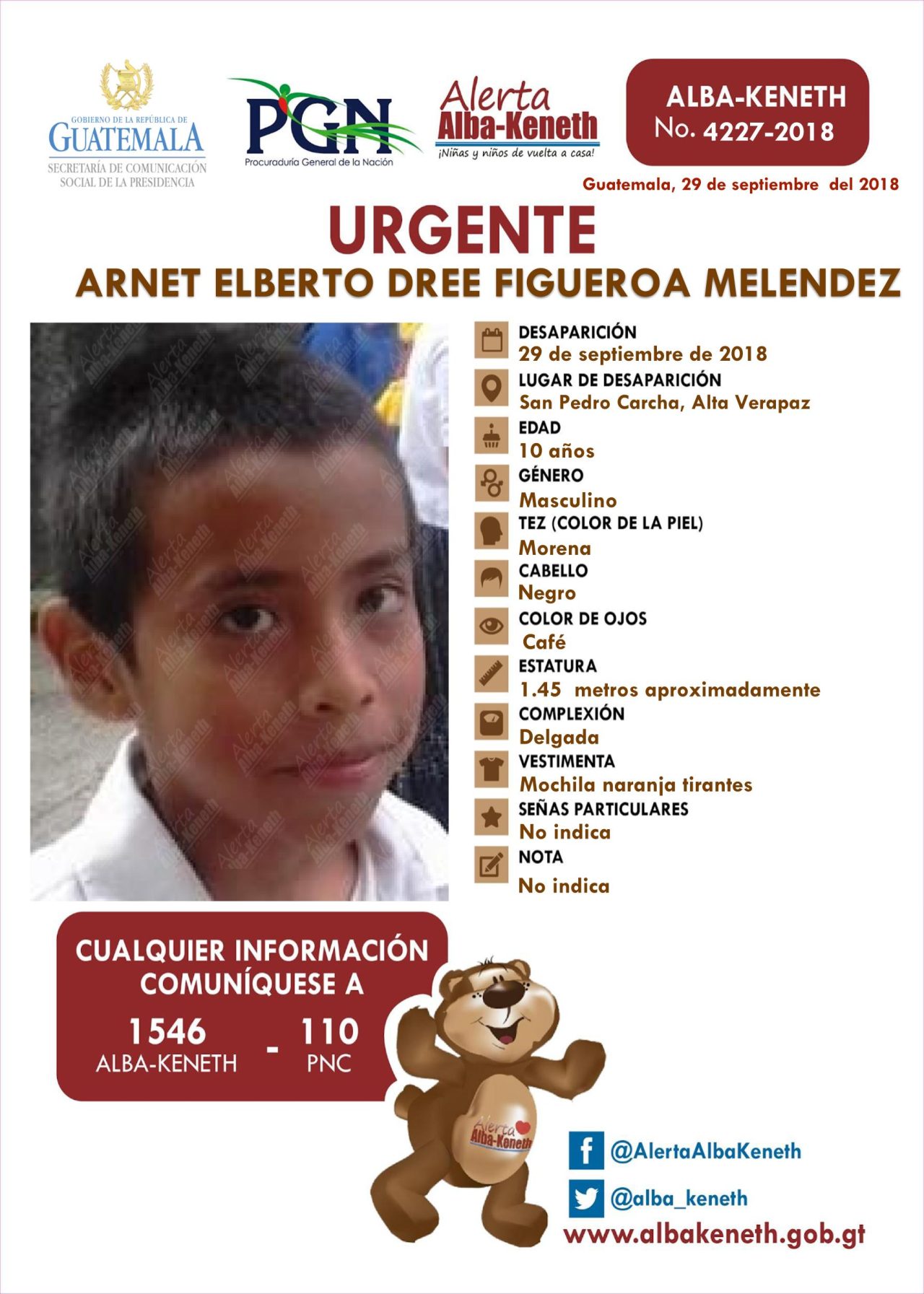 Alerta Alba-Keneth