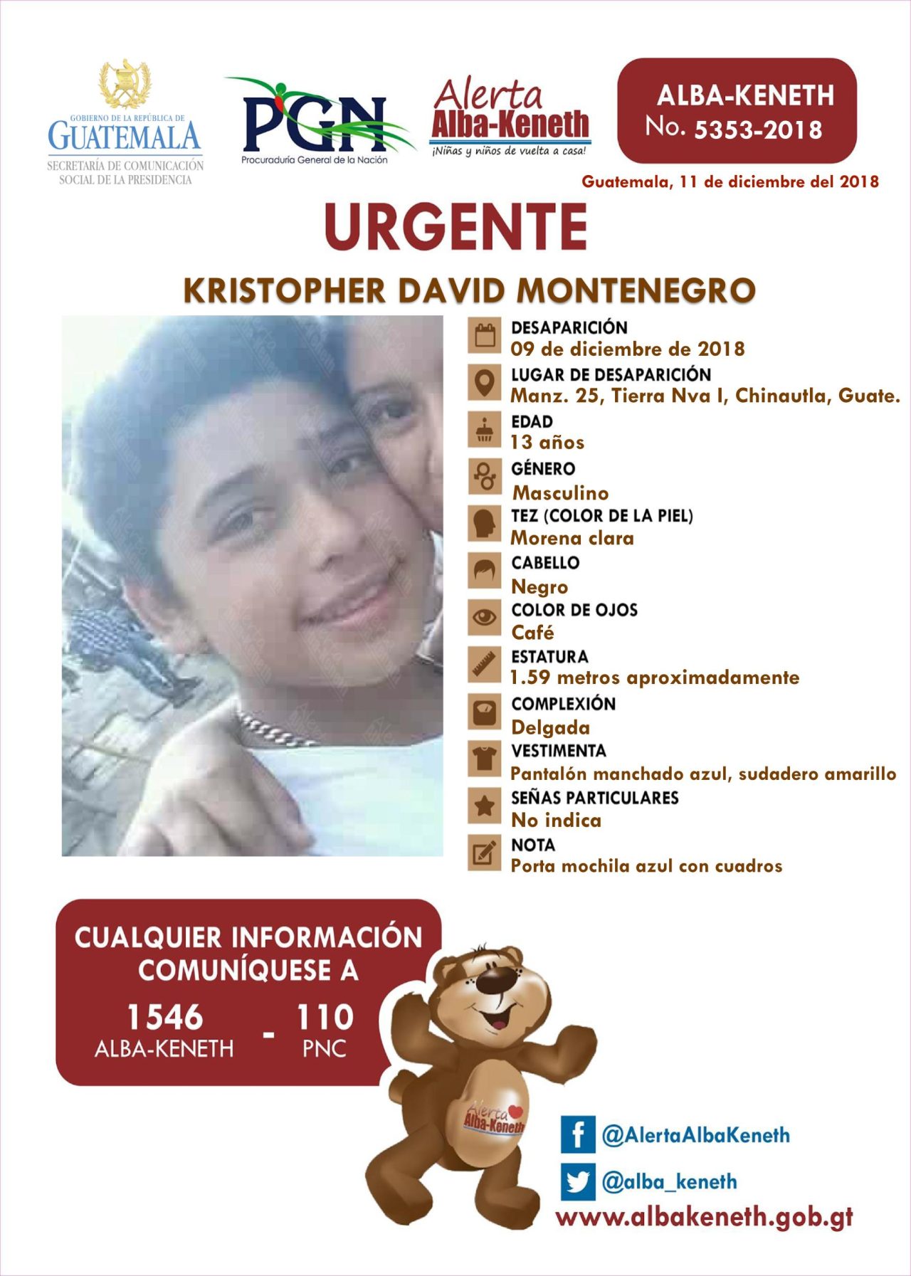 Alerta Alba-Keneth