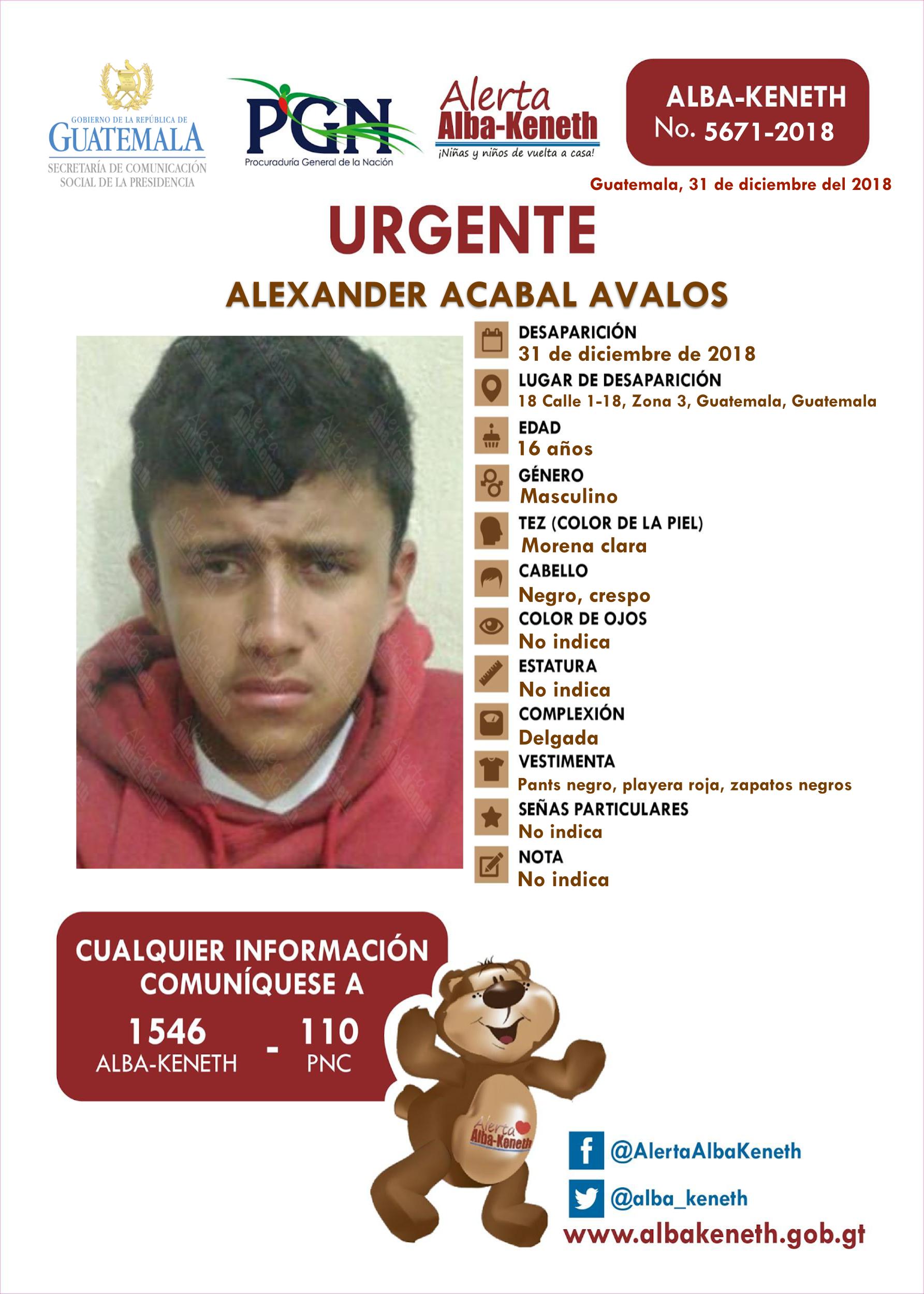 Alerta Alba-Keneth