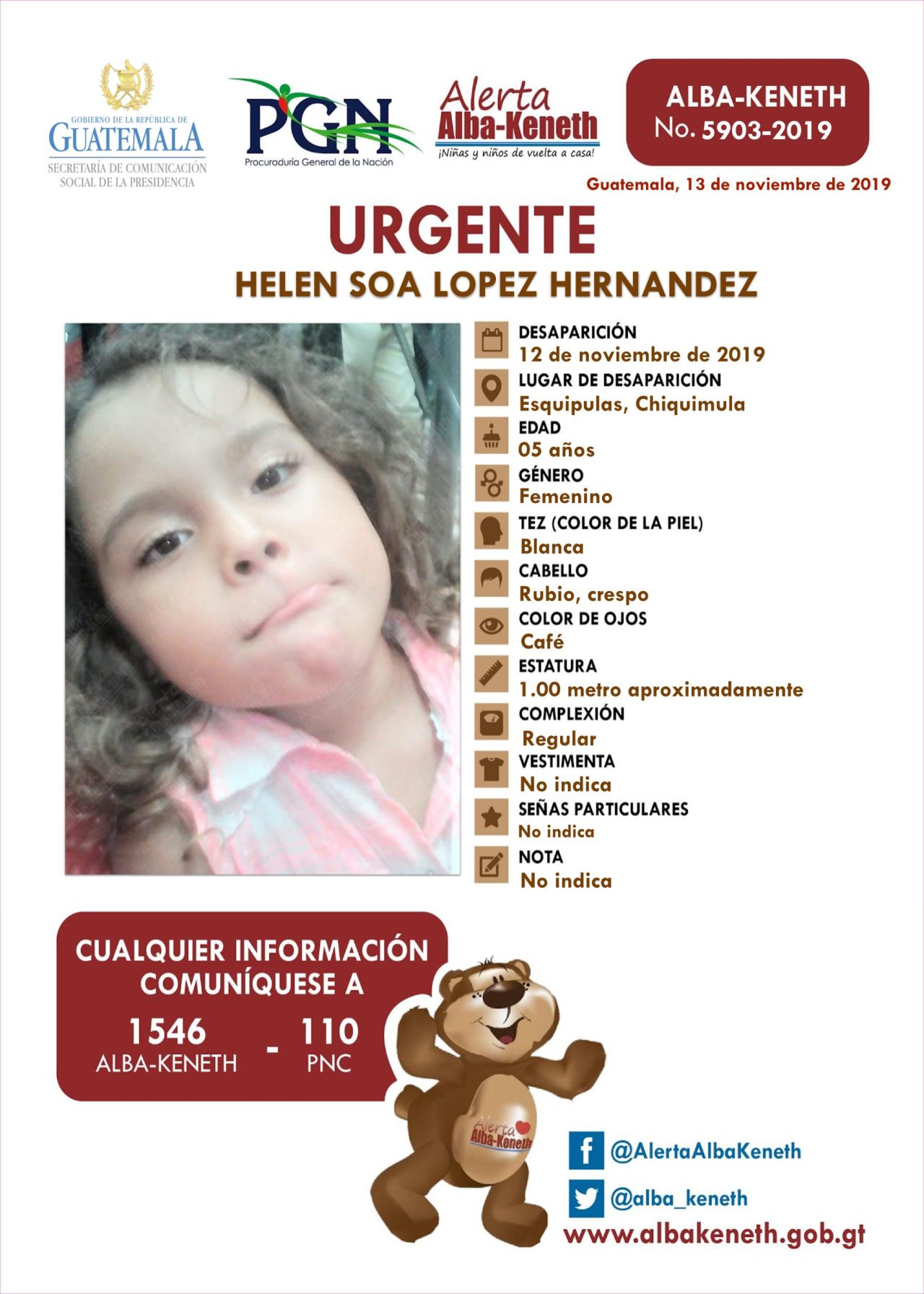 Alerta Alba-Keneth