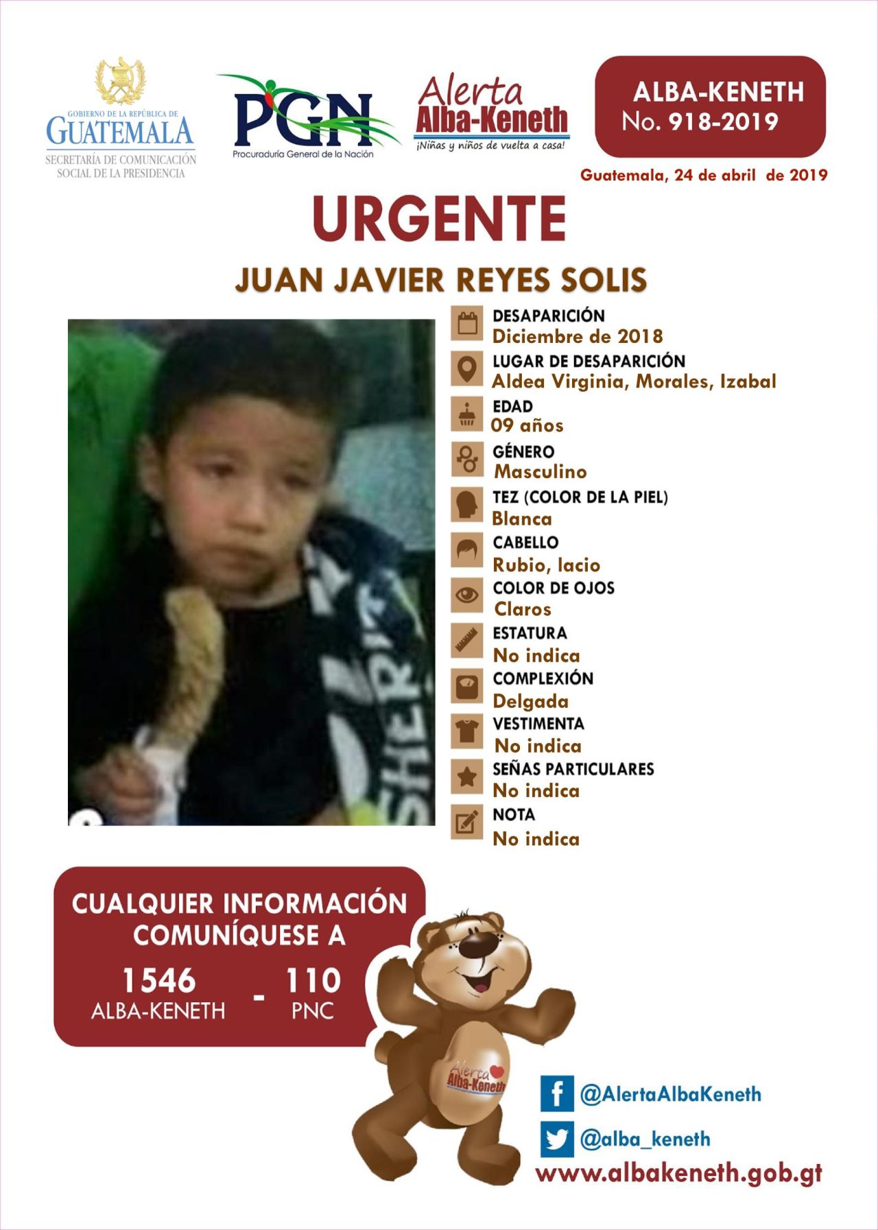 Alerta Alba-Keneth