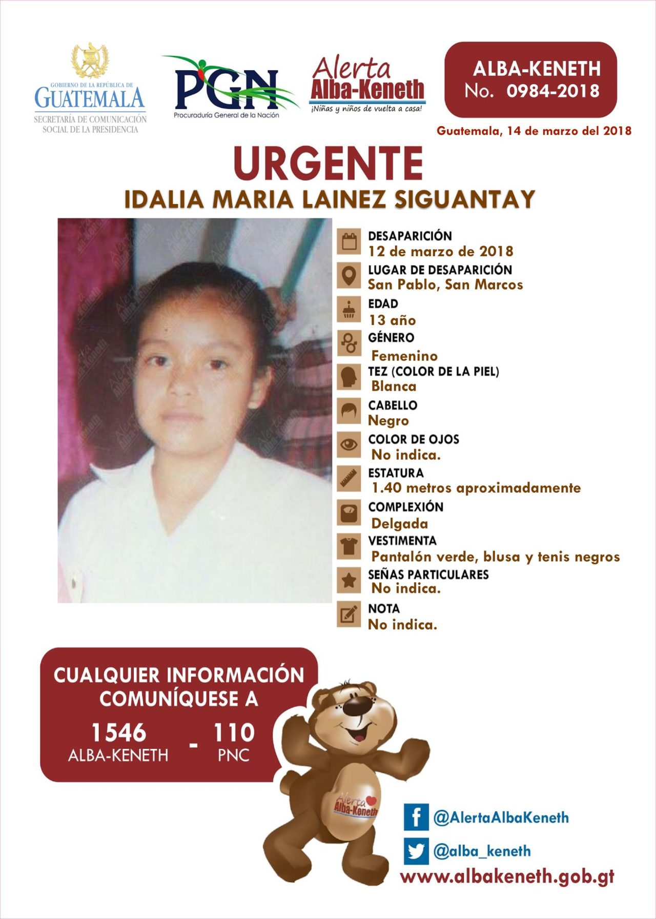 Alerta Alba-Keneth