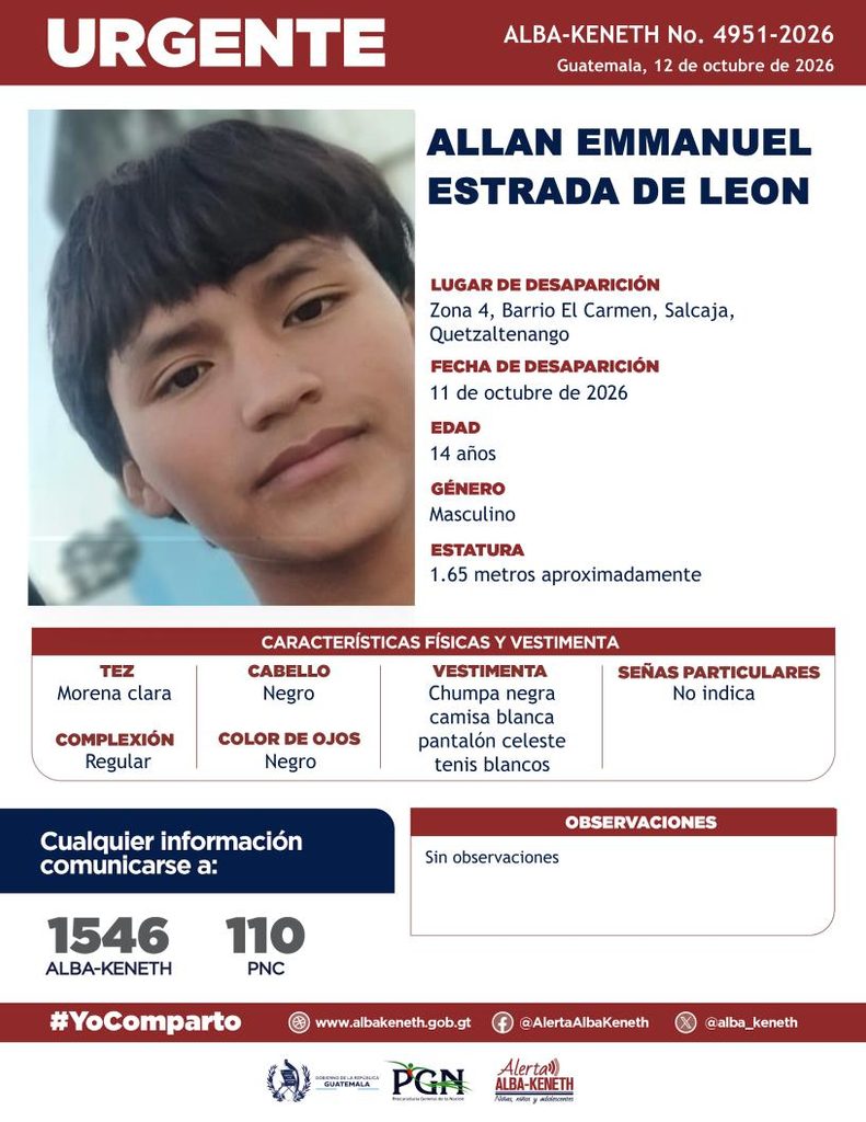 Ficha de Allan Emmanuel Estrada de Leon